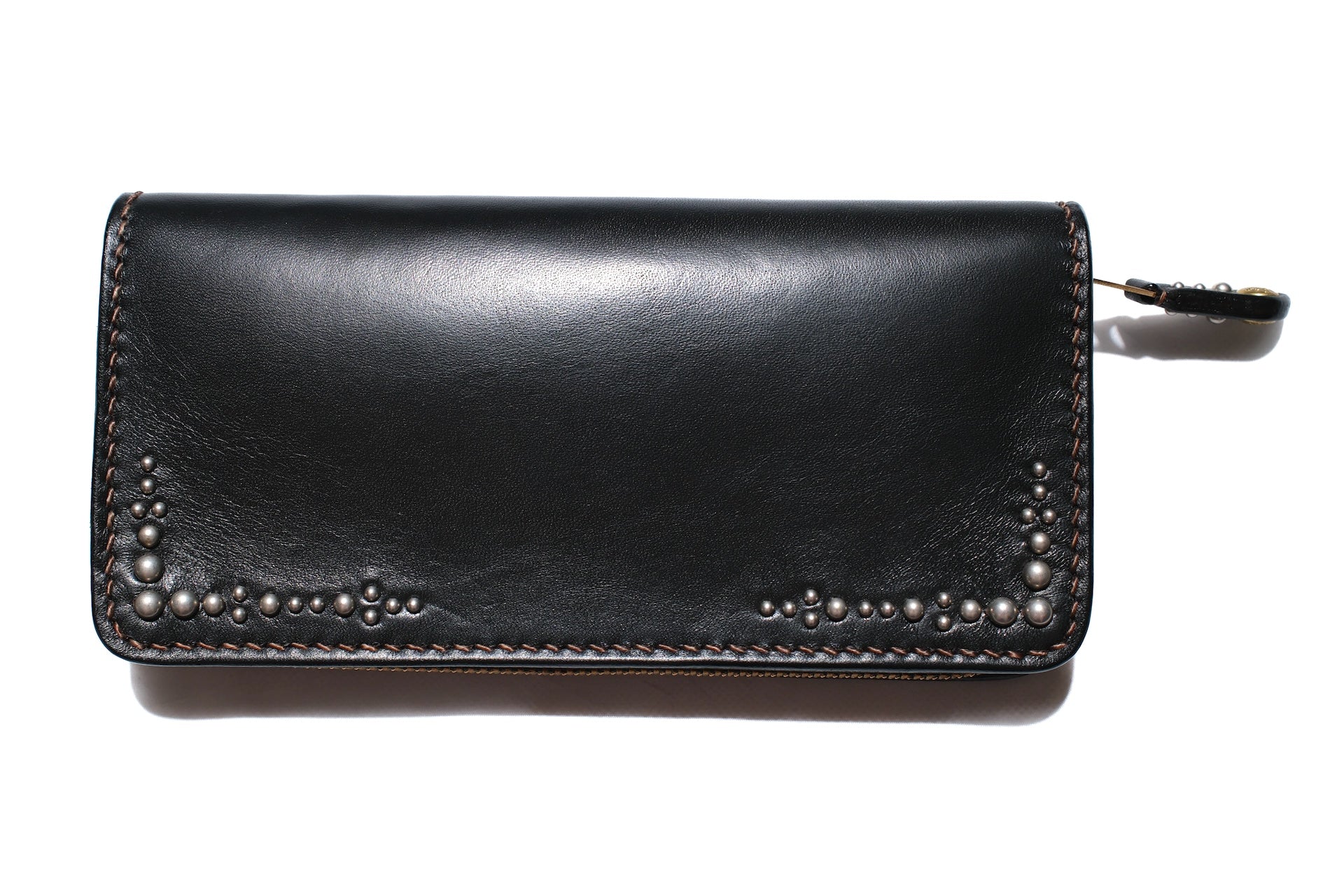 The Flat Head Horesbutt "Multi-Case" Long Wallet (Black Teacore)