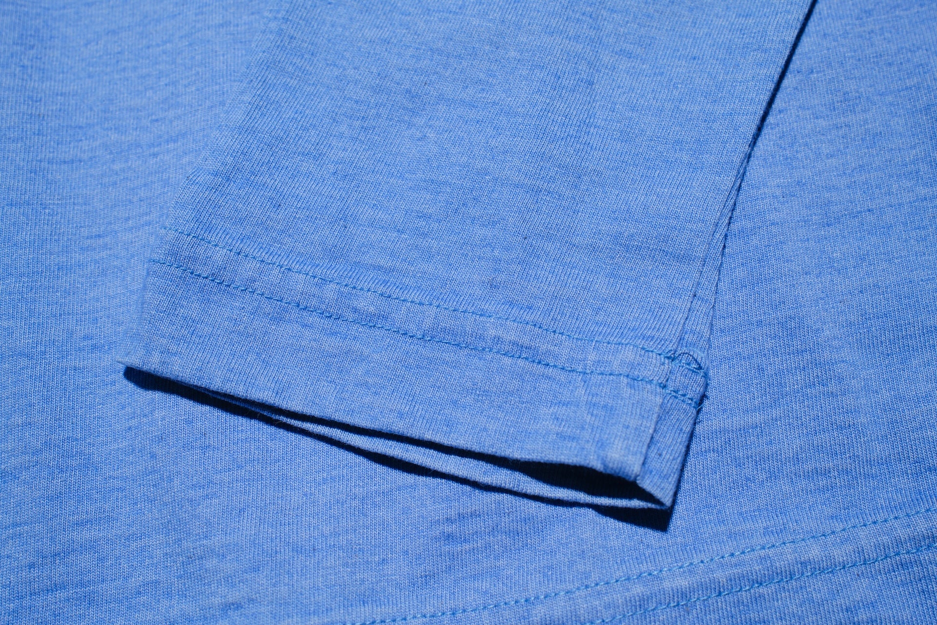 Pure Blue Japan 6.5oz "Signature" Indigo Dyed L/S Tee (Icy Indigo)
