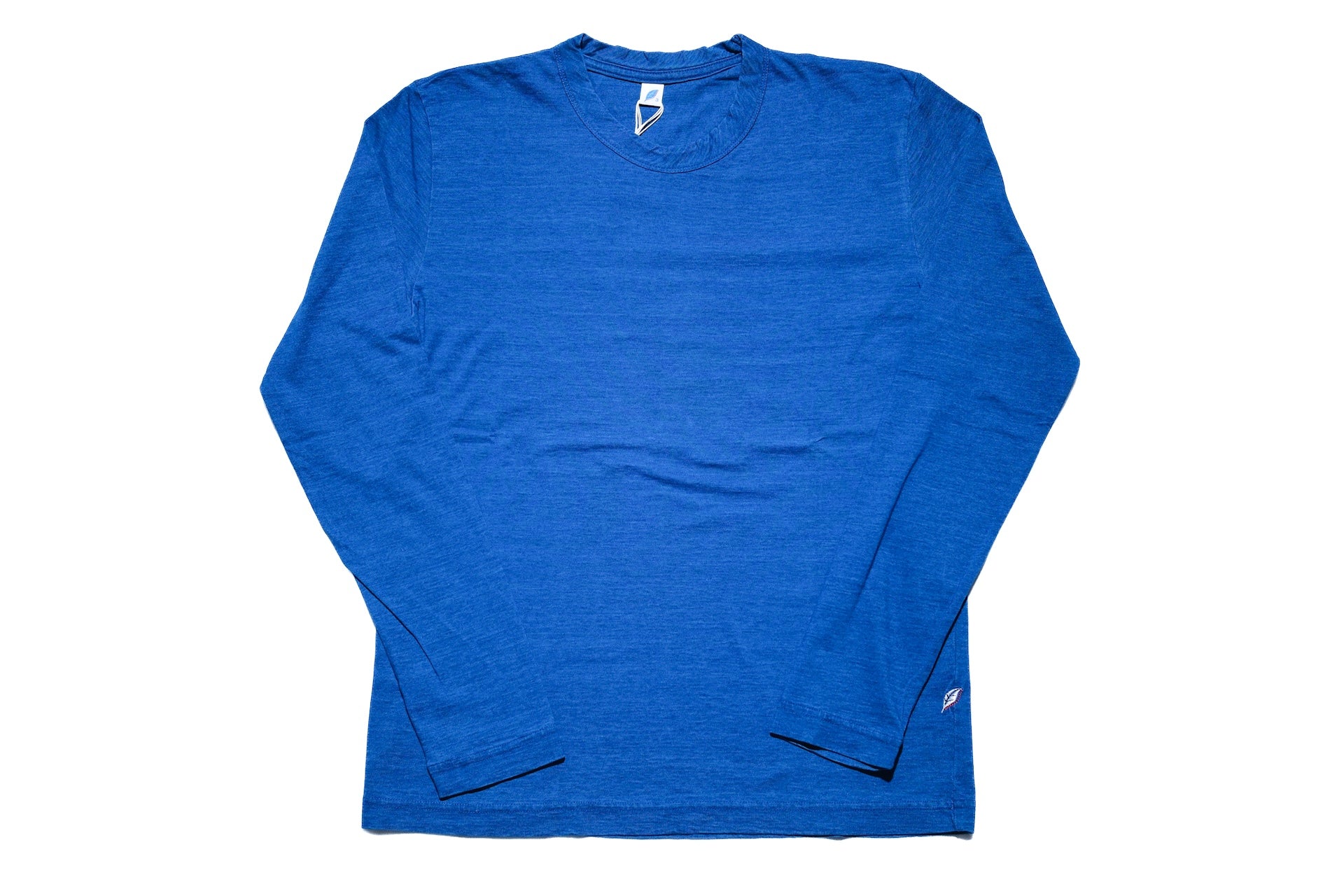 Pure Blue Japan 6.5oz "Signature" Indigo Dyed L/S Tee (Genuine Indigo)