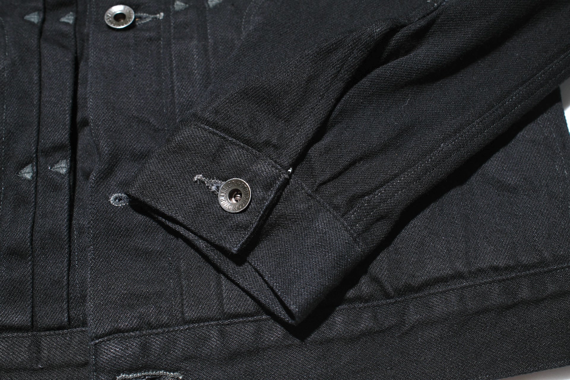 Stevenson Overall Co. "Stockman" Cowboy Jacket (Black Denim)