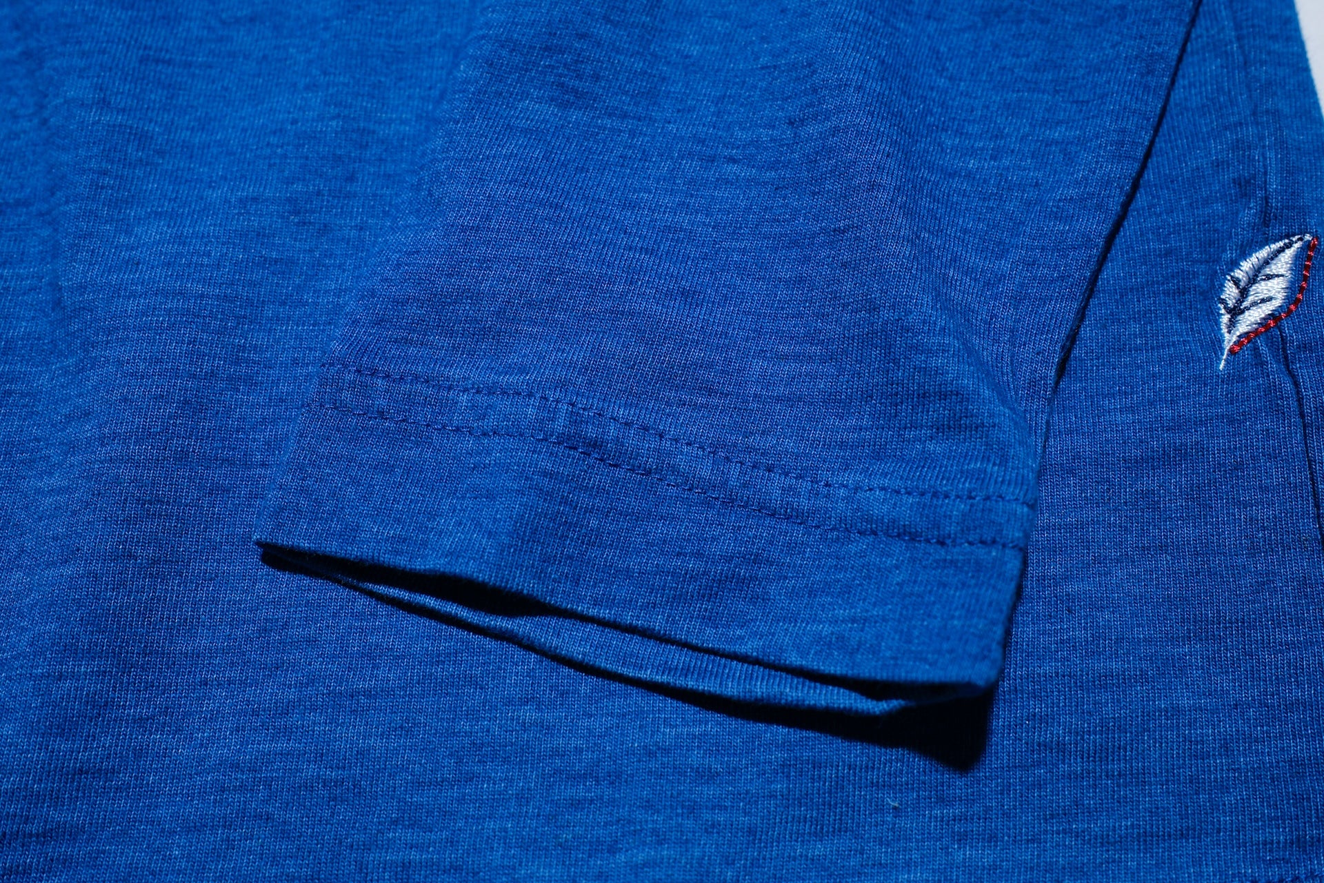 Pure Blue Japan 6.5oz "Signature" Indigo Dyed L/S Tee (Genuine Indigo)