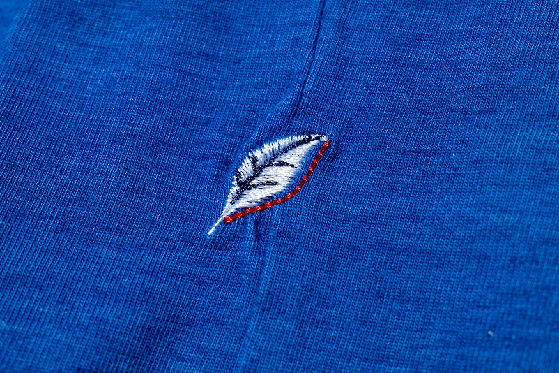 Pure Blue Japan 6.5oz "Signature" Indigo Dyed L/S Tee (Genuine Indigo)