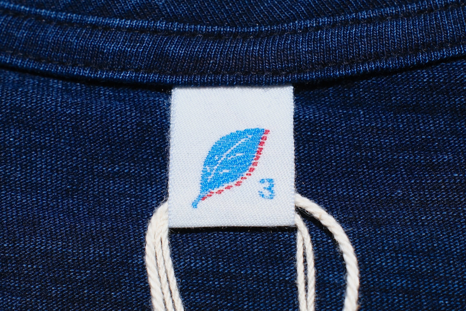 Pure Blue Japan 6.5oz "Signature" Indigo Dyed L/S Tee (Grand Indigo)