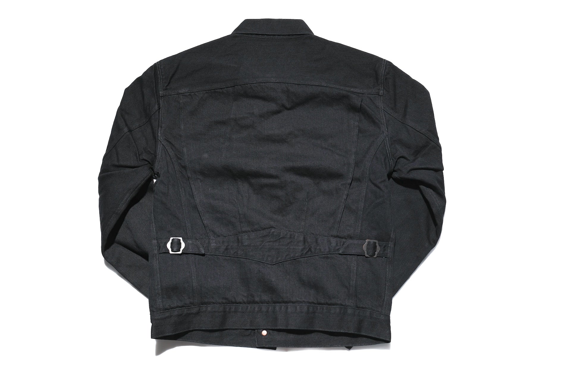 Stevenson Overall Co. "Stockman" Cowboy Jacket (Black Denim)