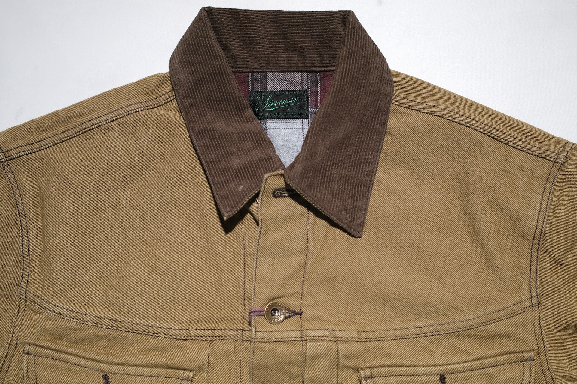 Stevenson Overall Co. "Stockman" Cowboy Jacket (Khaki Drill)