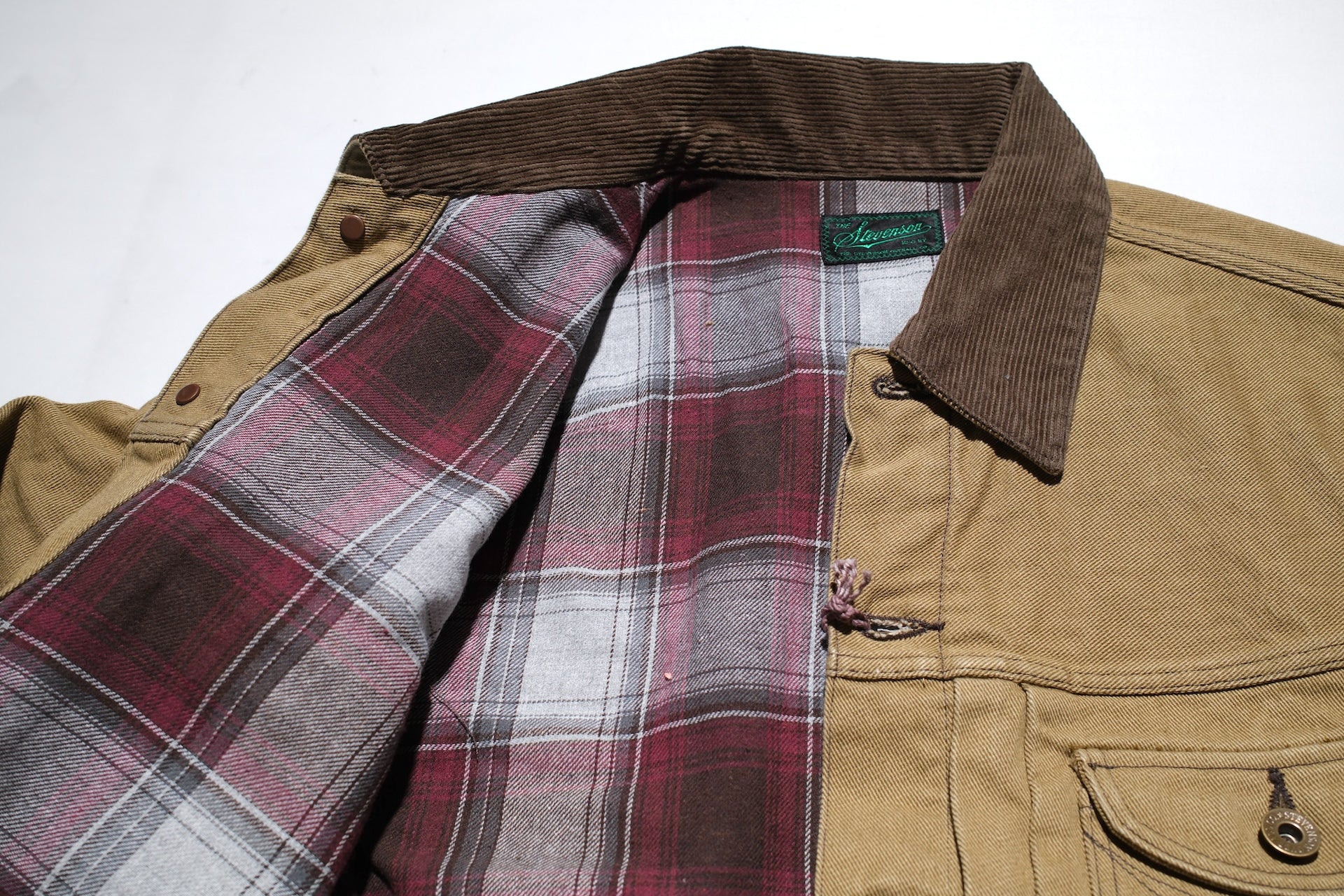 Stevenson Overall Co. "Stockman" Cowboy Jacket (Khaki Drill)