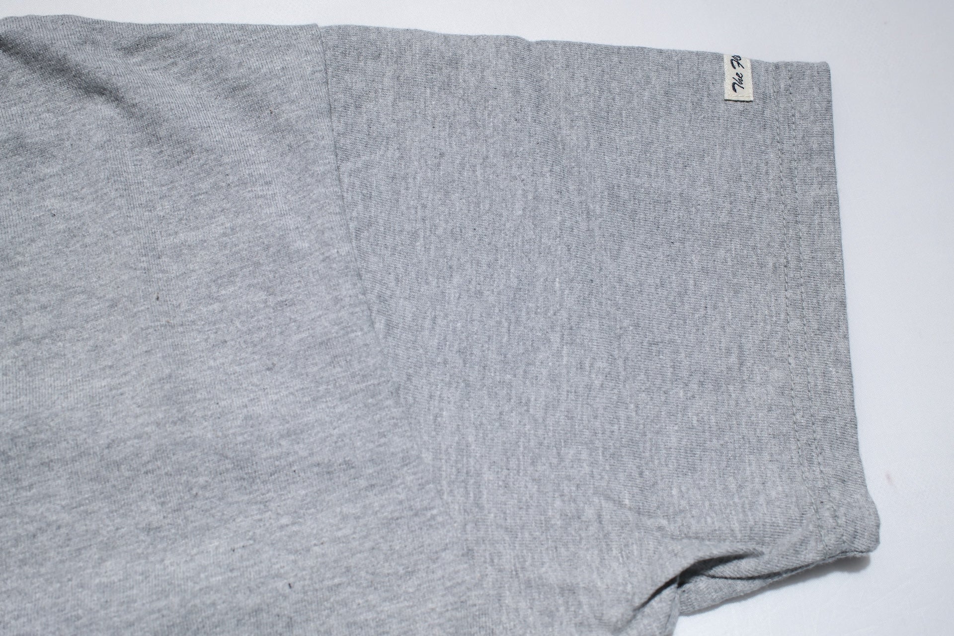 The Flat Head 24 Version 9oz Loopwheeled Plain Tee (Heather Grey)