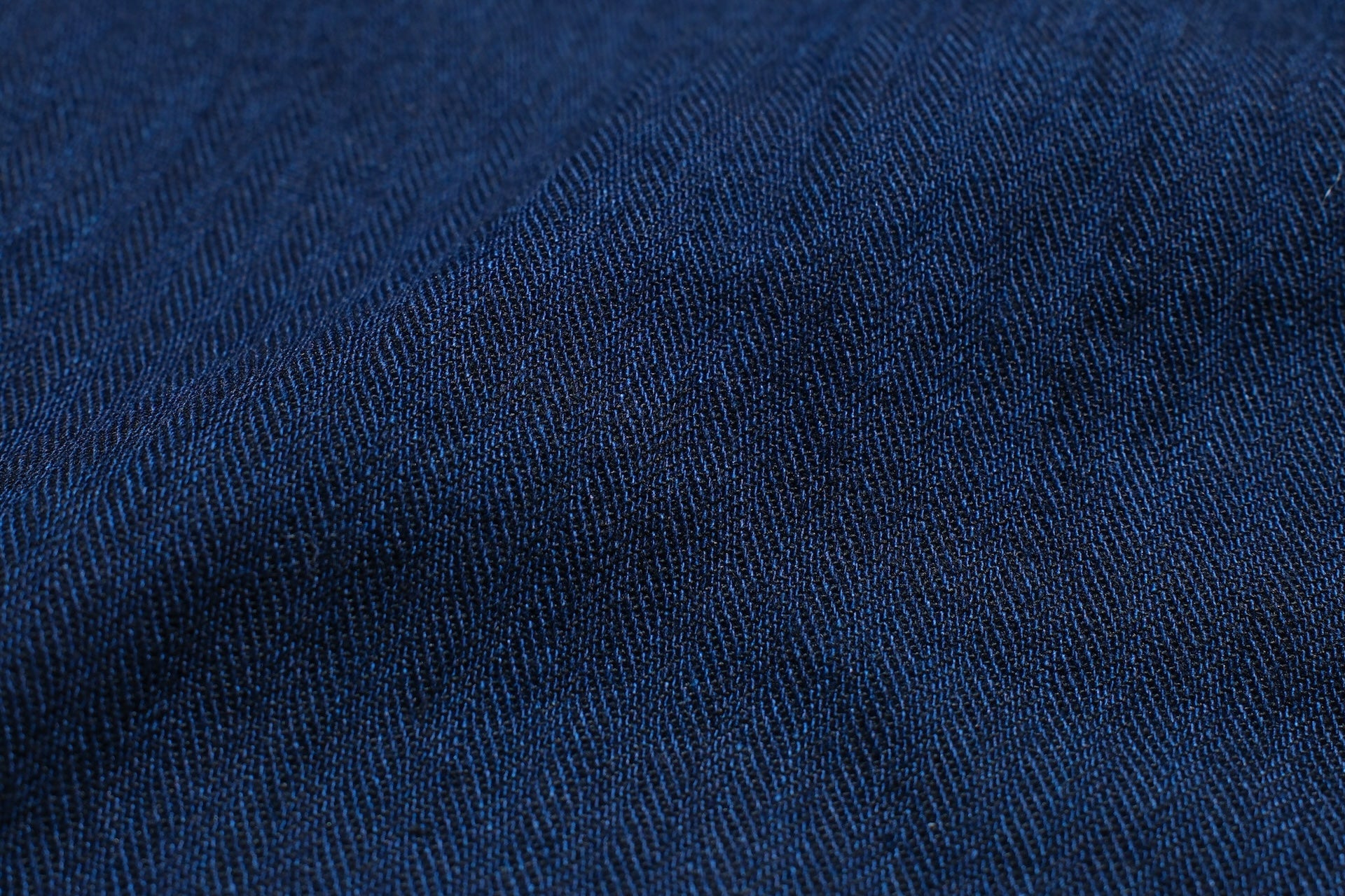 Pure Blue Japan "All-Seasons" HBT Hooded Pullover (Grand Indigo X Black)