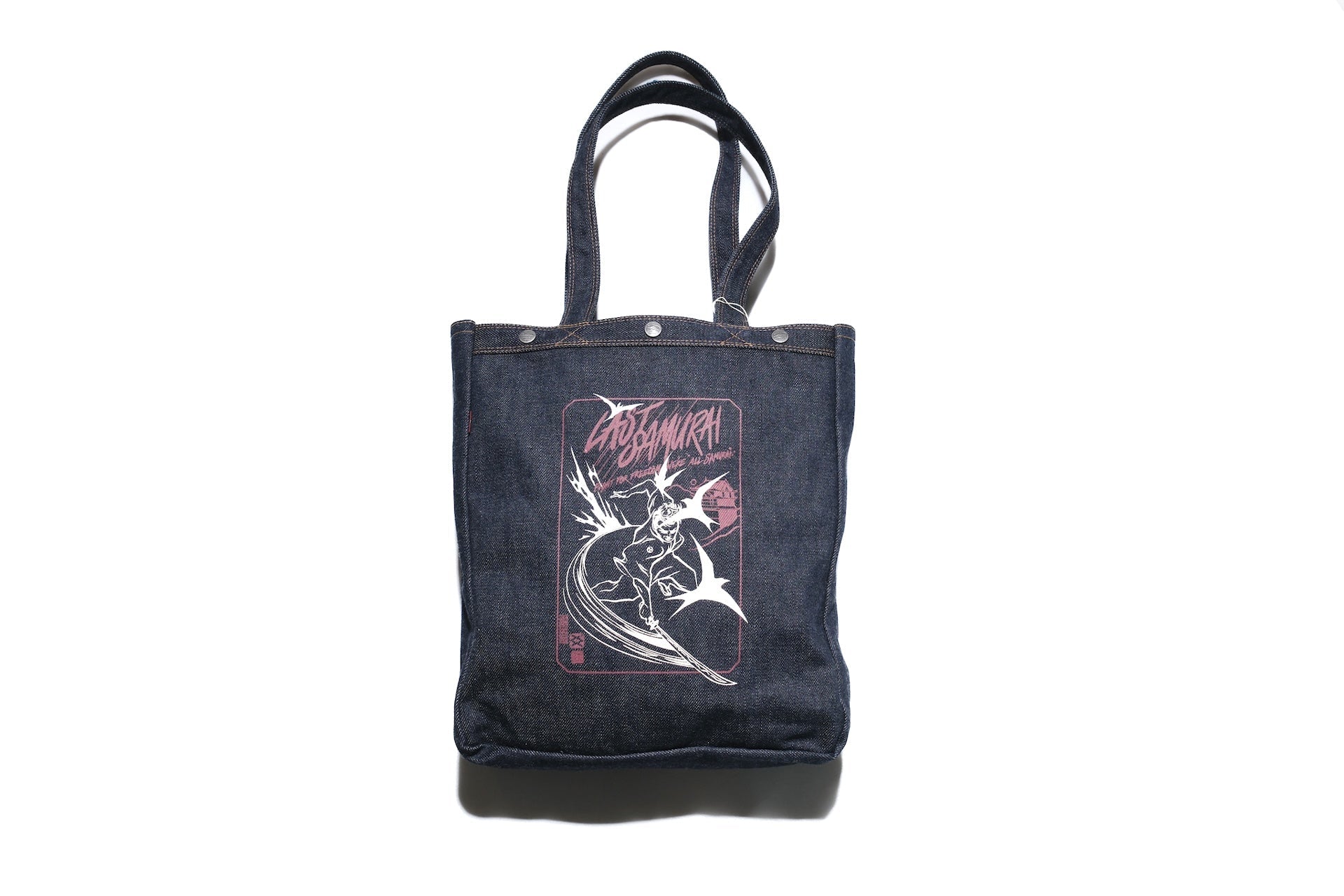 Samurai X CORLECTION 25oz "Last Samurai" Denim Totebag (Indigo)