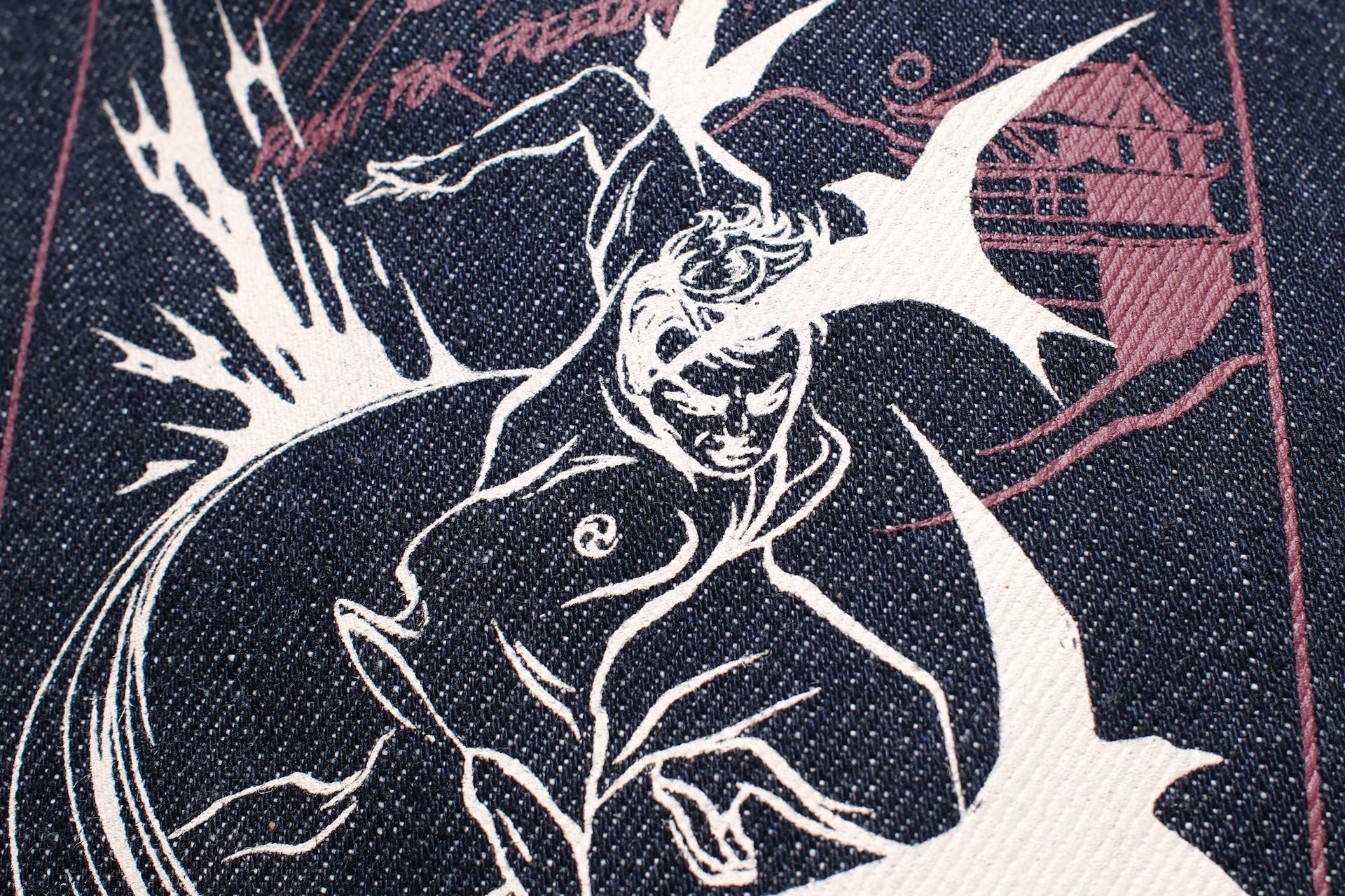 Samurai X CORLECTION 25oz "Last Samurai" Denim Totebag (Indigo)