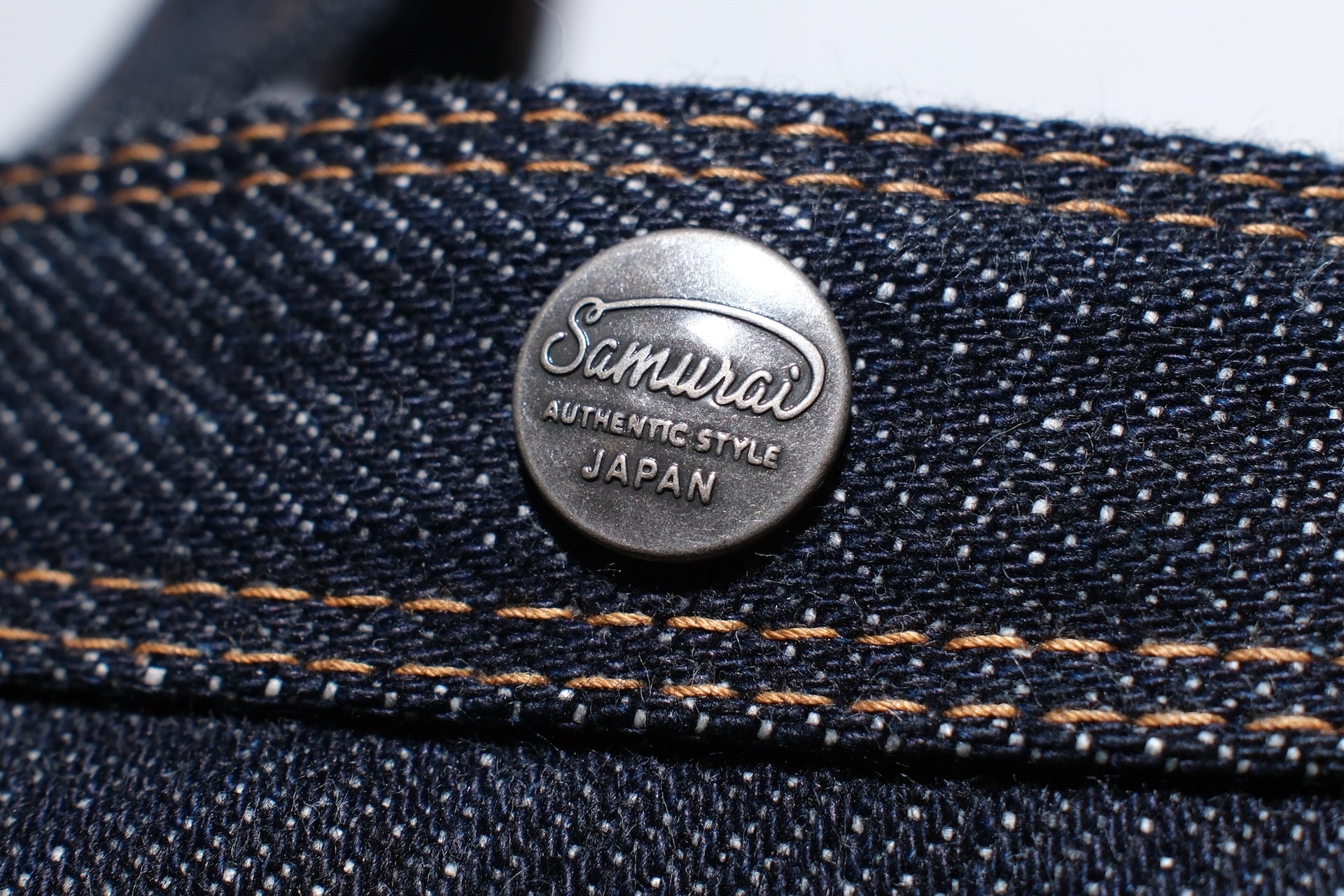 Samurai X CORLECTION 25oz "Last Samurai" Denim Totebag (Indigo)
