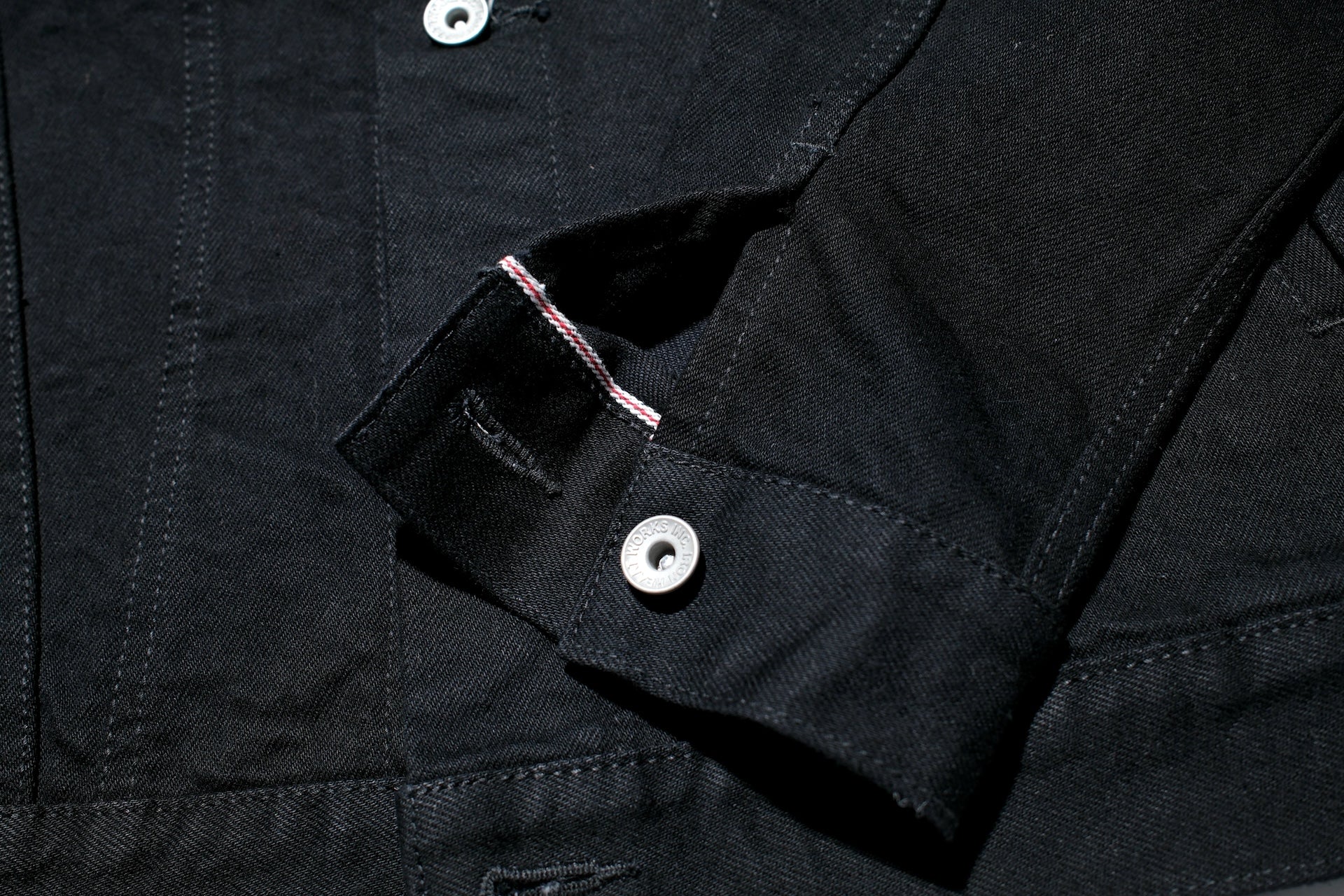 Iron Heart 14oz Type 3 Denim Jacket (Black)