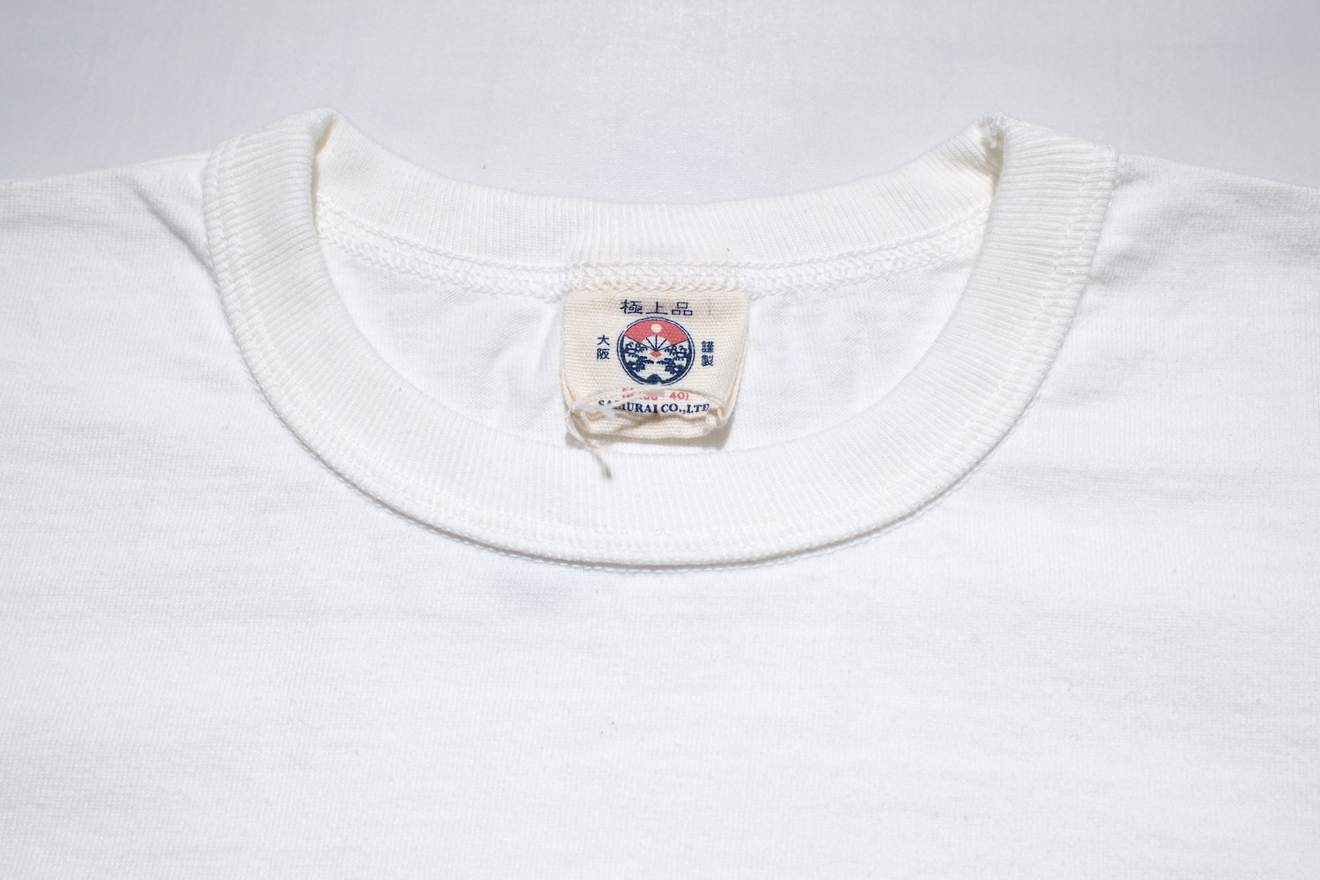 Samurai X CORLECTION 8.5oz "Last Samurai" Loopwheeled Tee (Daylight White)