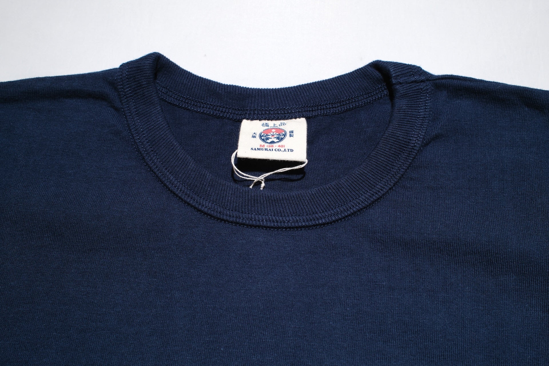 Samurai X CORLECTION 8.5oz "Last Samurai" Loopwheeled Tee (Midnight Navy)
