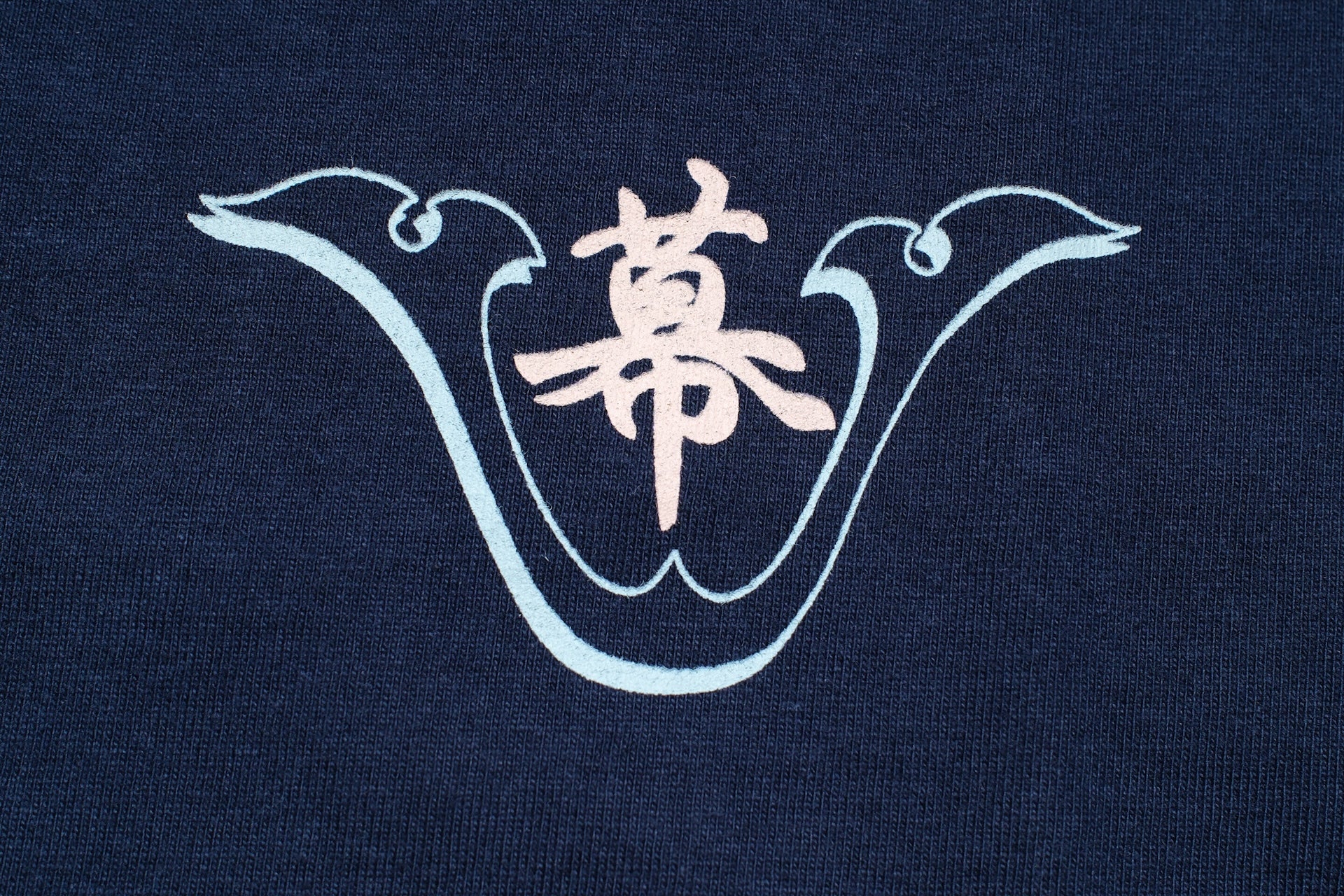 Samurai X CORLECTION 8.5oz "Last Samurai" Loopwheeled Tee (Midnight Navy)