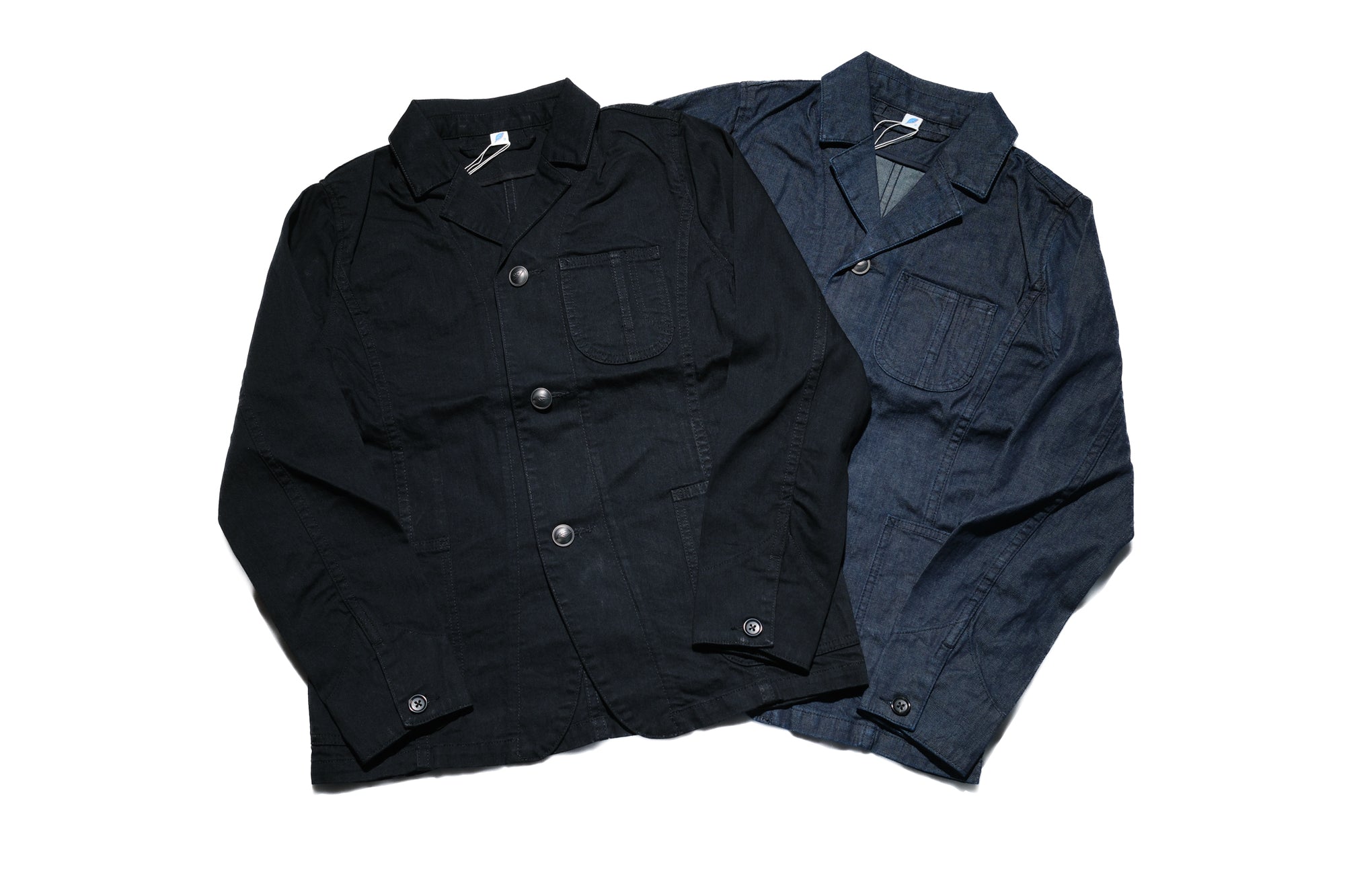 Pure Blue Japan 11oz Stretch Denim Tailored Jacket (Indigo)