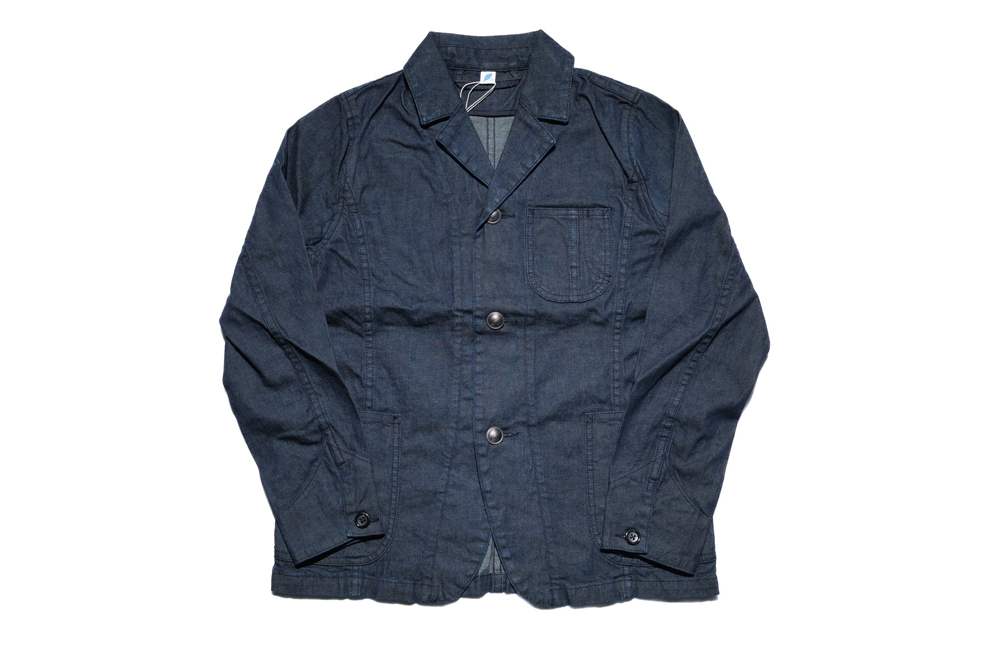 Pure Blue Japan 11oz Stretch Denim Tailored Jacket (Indigo)