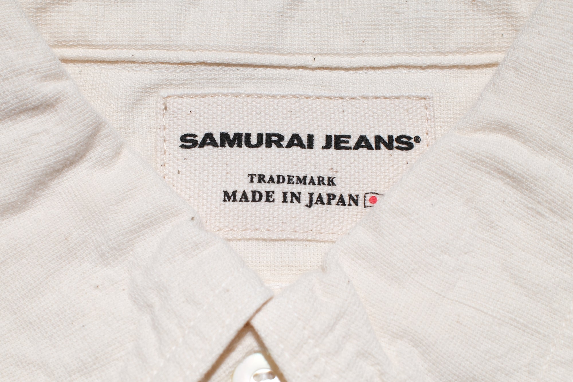 Samurai 10oz Tropical Weather Dobby Military Shirt (Natural)