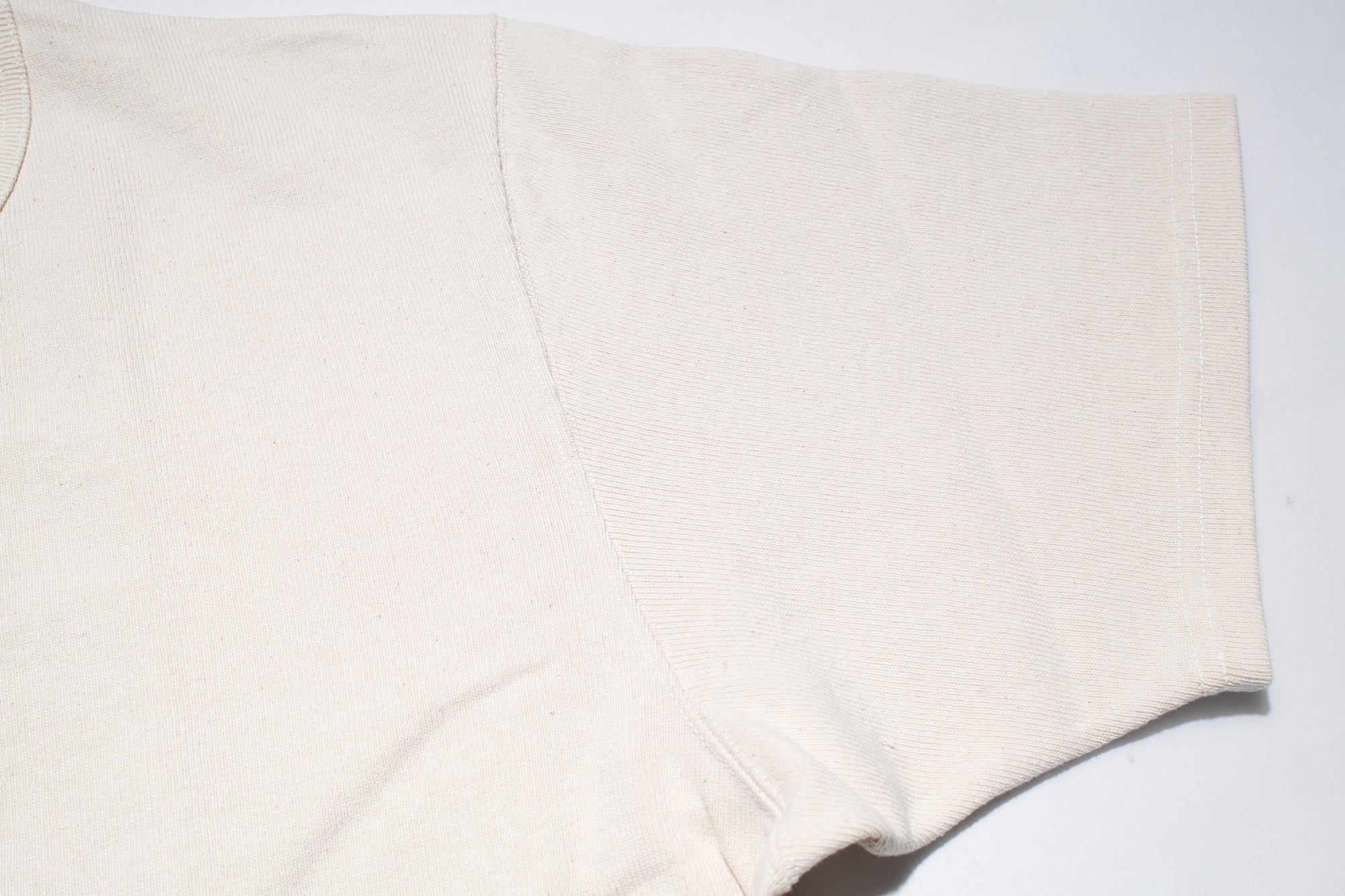 Samurai 15.7oz “Ultra-Heavyweight” Plain Tee (Ivory White)