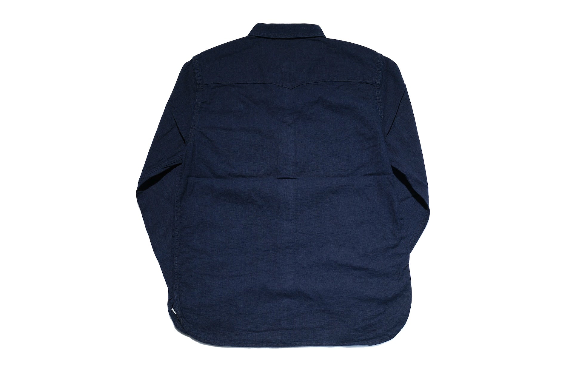 The Flat Head Indigo Dyed Selvage Dobby Work Shirt