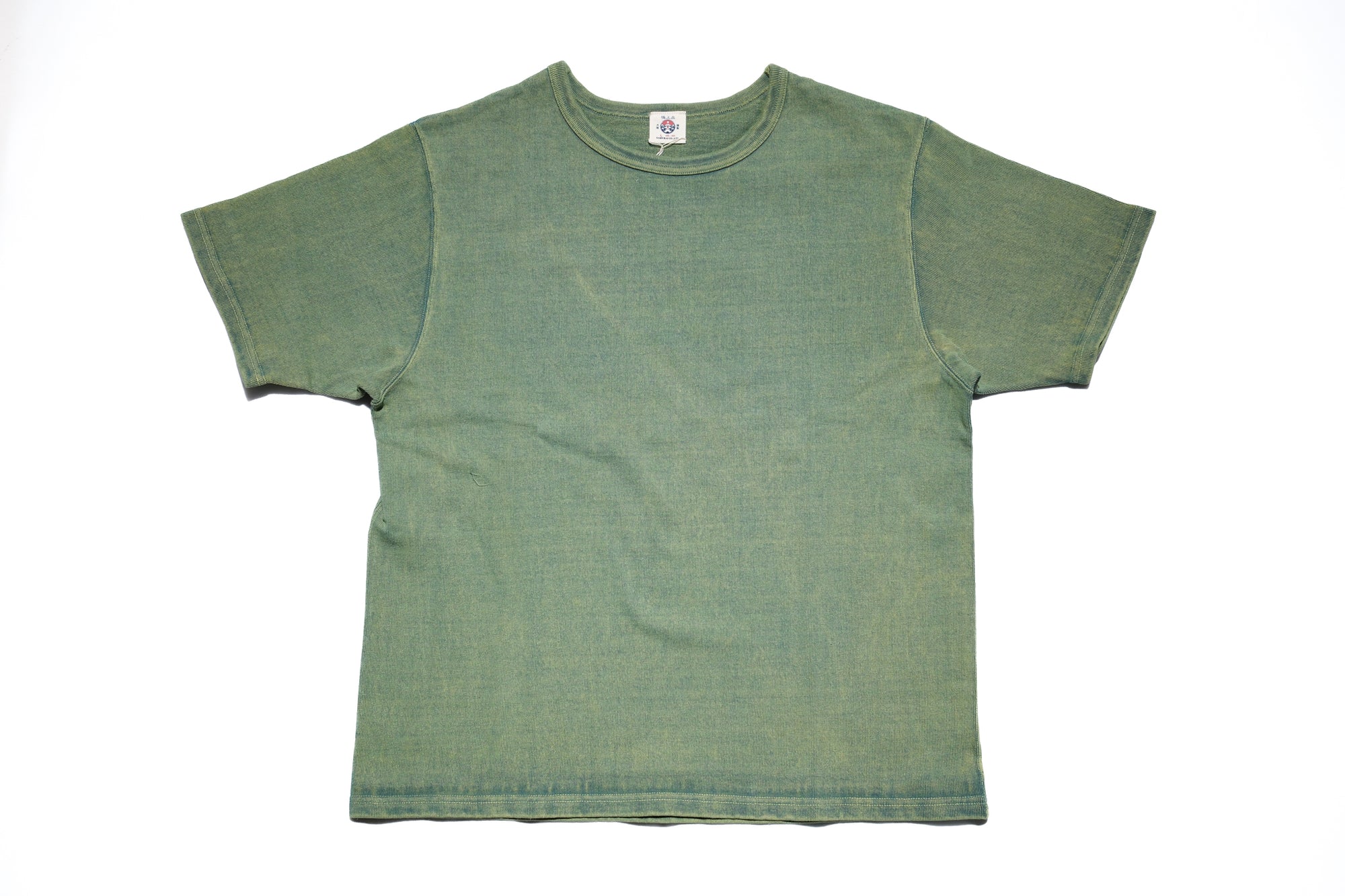 Samurai 15.7oz “Ultra-Heavyweight” Plain Tee (Green Tea)
