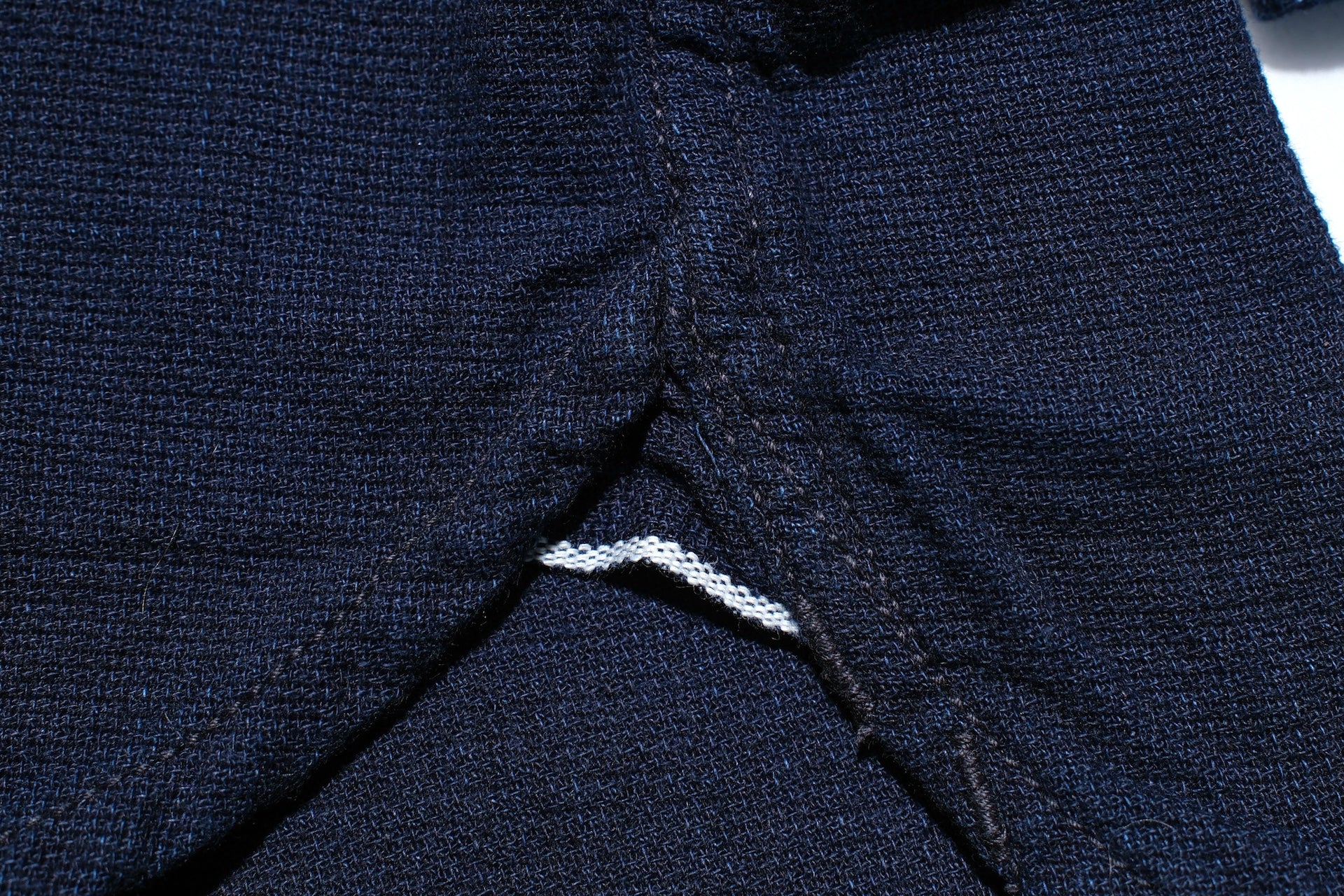 The Flat Head Indigo Dyed Selvage Dobby Work Shirt