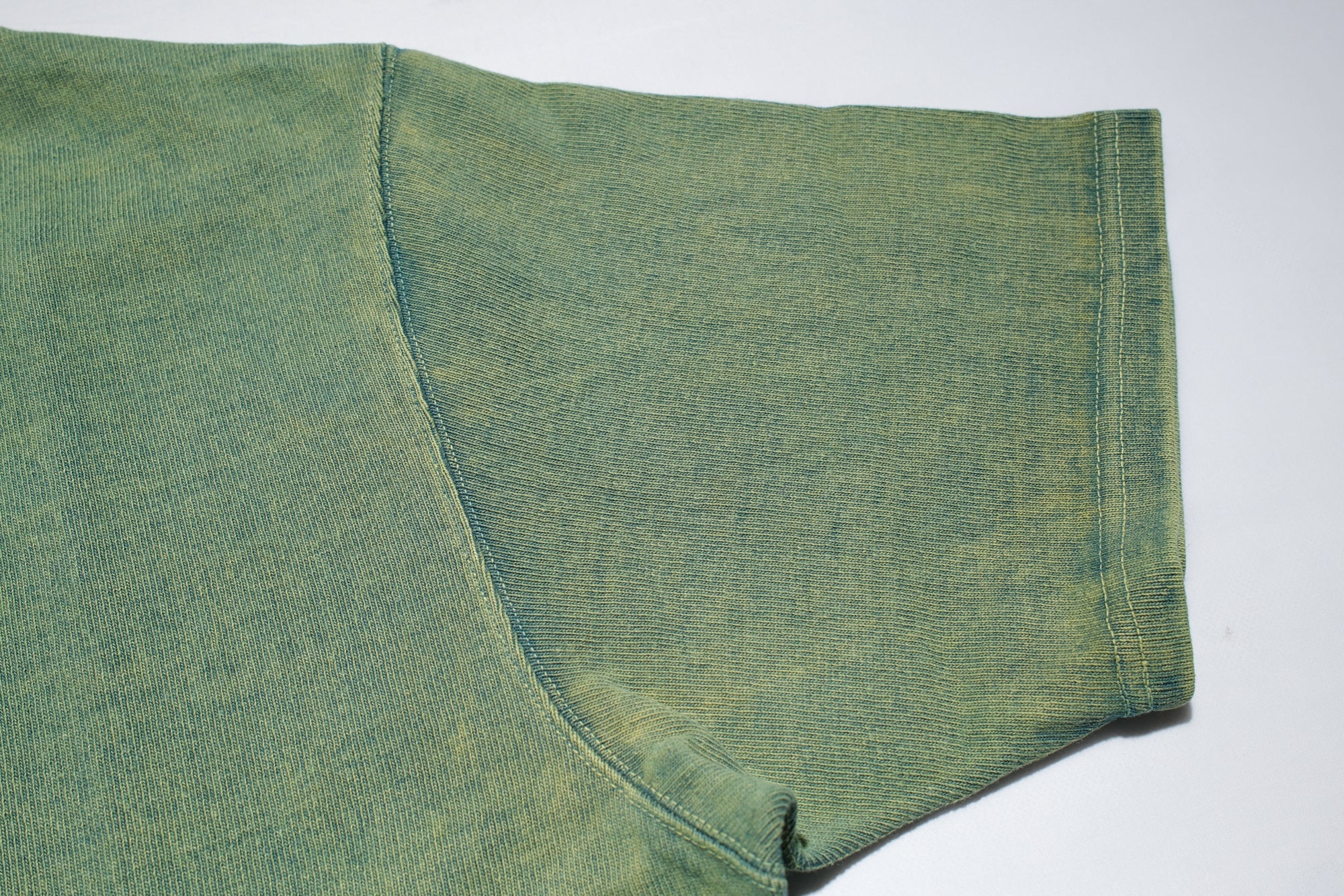 Samurai 15.7oz “Ultra-Heavyweight” Plain Tee (Green Tea)