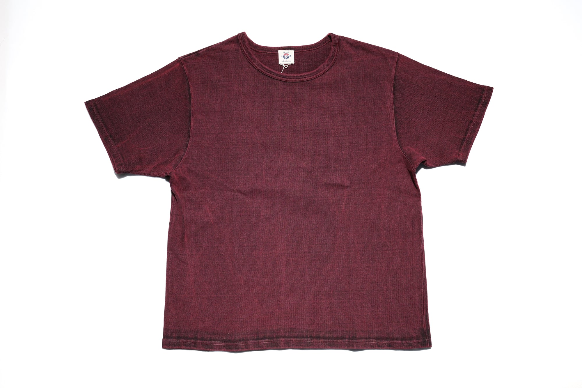 Samurai 15.7oz “Ultra-Heavyweight” Plain Tee (Burgundy Wine)