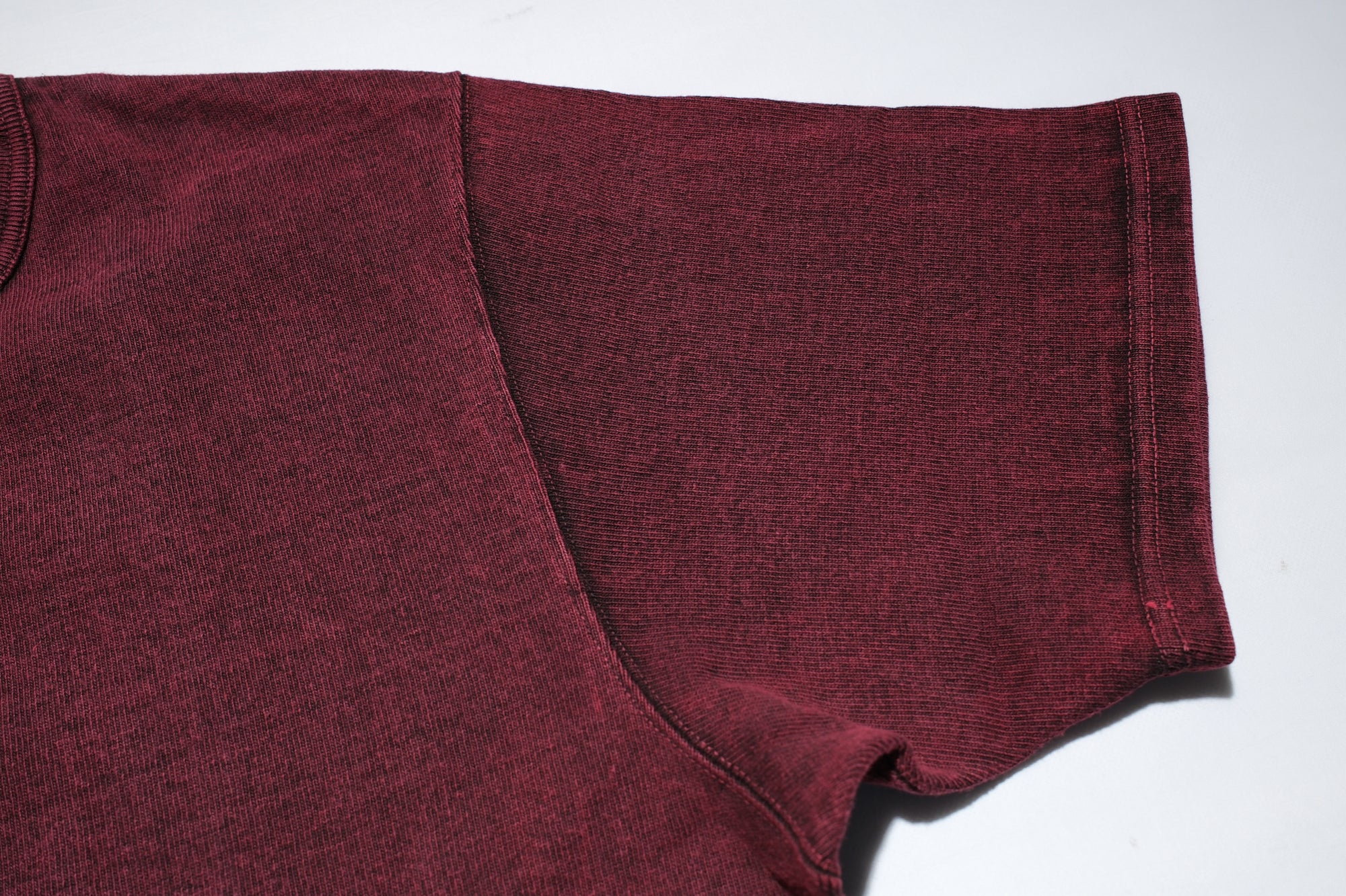 Samurai 15.7oz “Ultra-Heavyweight” Plain Tee (Burgundy Wine)