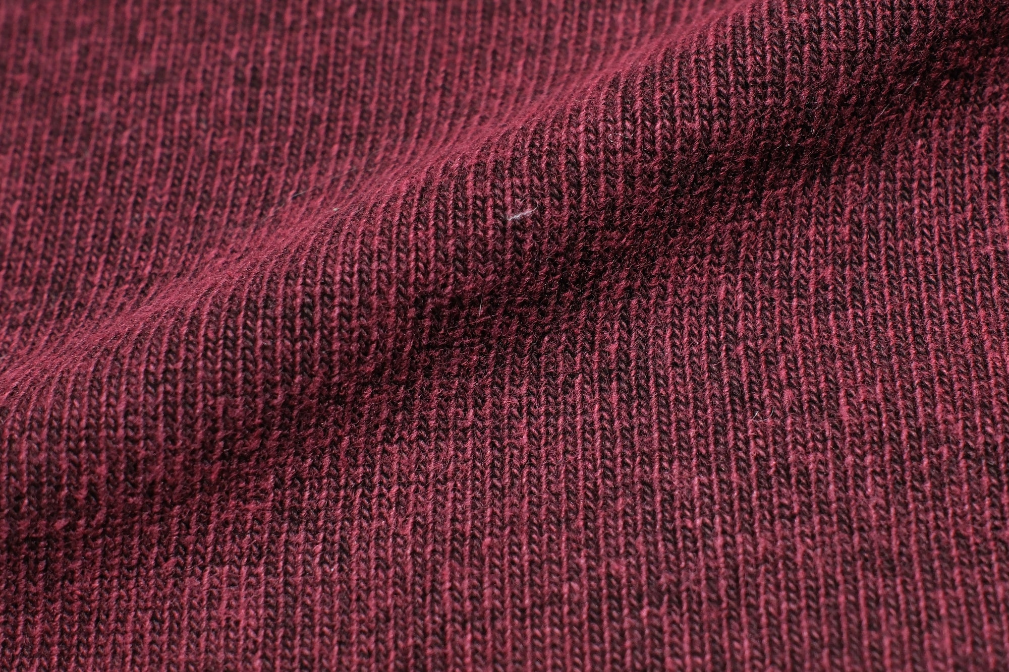 Samurai 15.7oz “Ultra-Heavyweight” Plain Tee (Burgundy Wine)