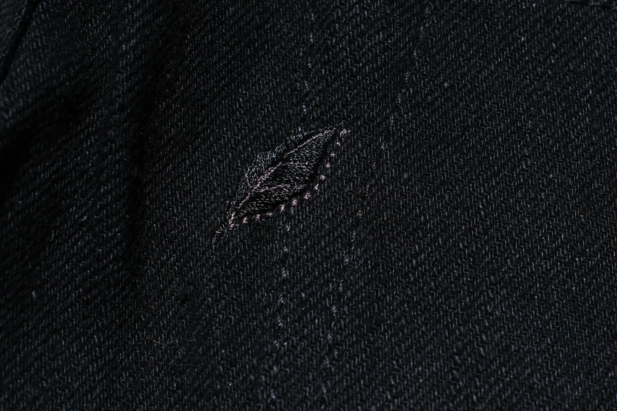 Pure Blue Japan 14oz XX-019-BK "Ultimate Black" Denim (Relaxed Tapered fit)
