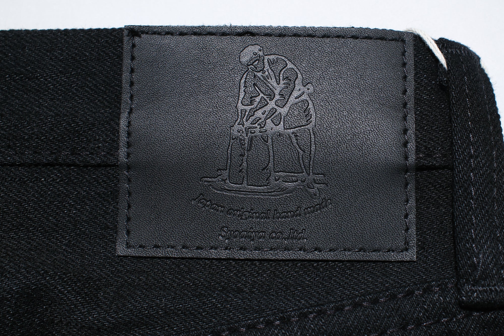 Pure Blue Japan 14oz XX-019-BK "Ultimate Black" Denim (Relaxed Tapered fit)