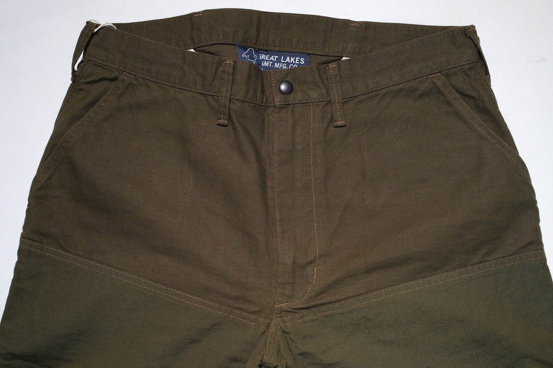 Freewheelers "Field Cruiser" Lightweight Duck Canvas Trousers (Olive Drab)