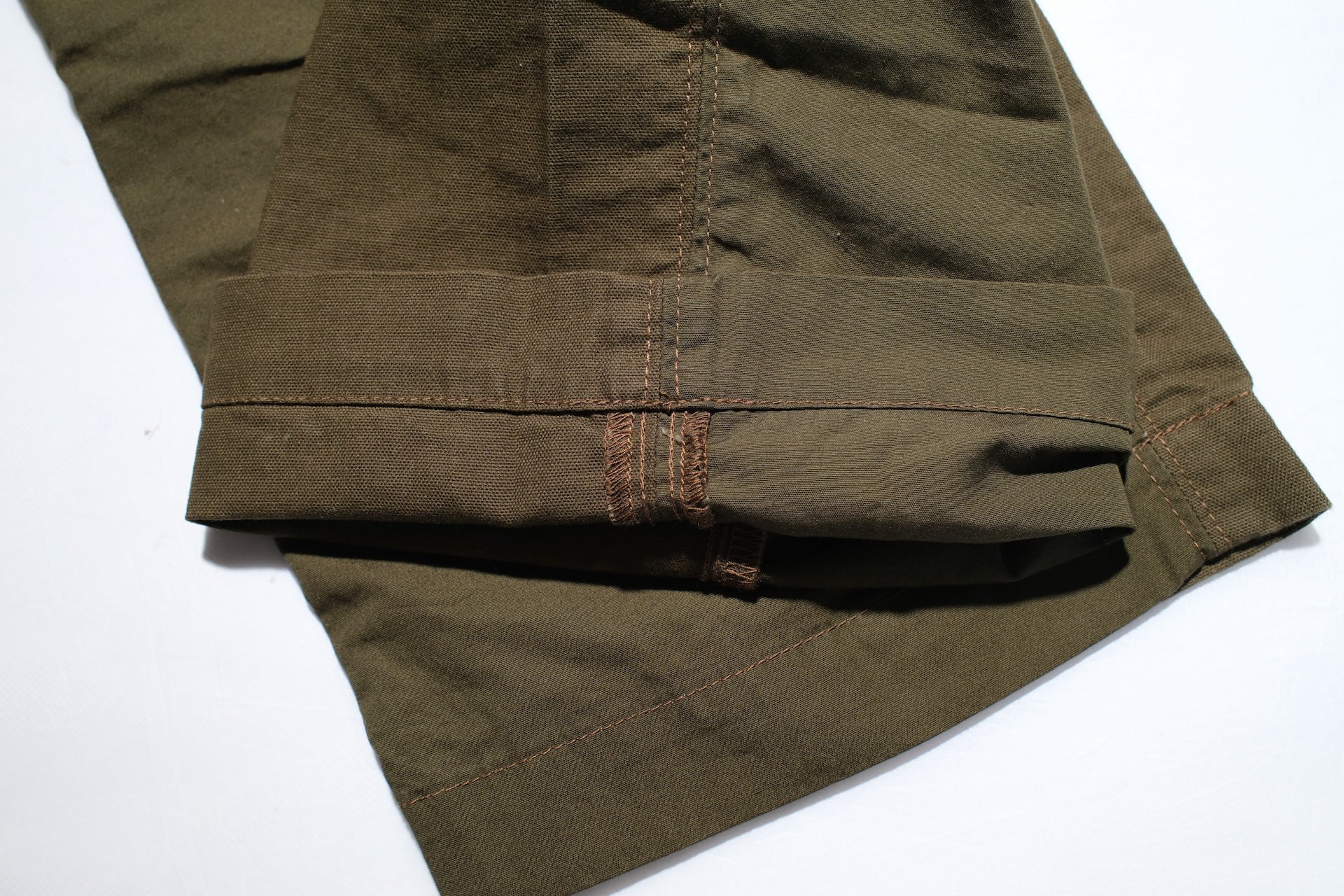 Freewheelers "Field Cruiser" Lightweight Duck Canvas Trousers (Olive Drab)