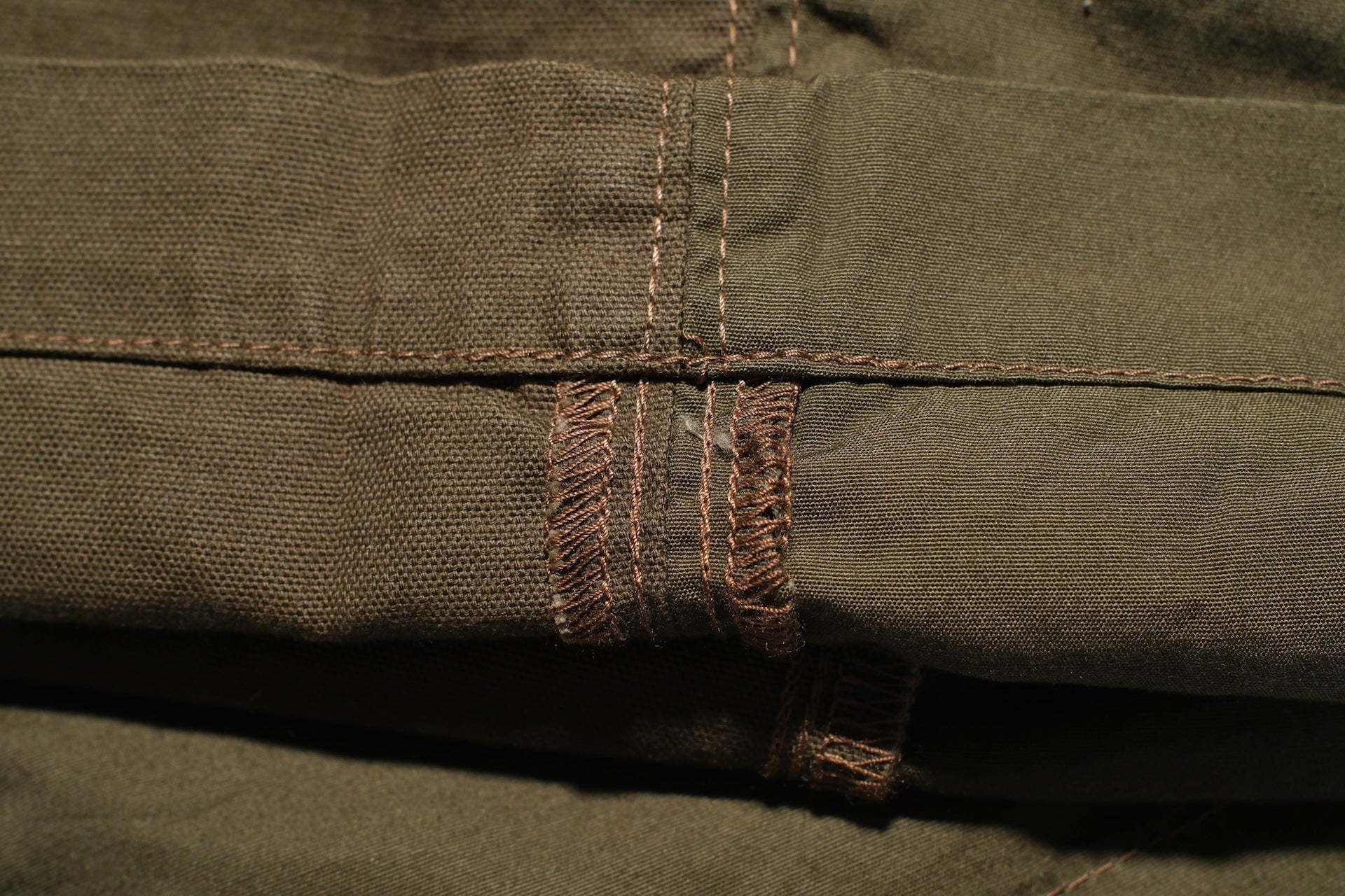 Freewheelers "Field Cruiser" Lightweight Duck Canvas Trousers (Olive Drab)