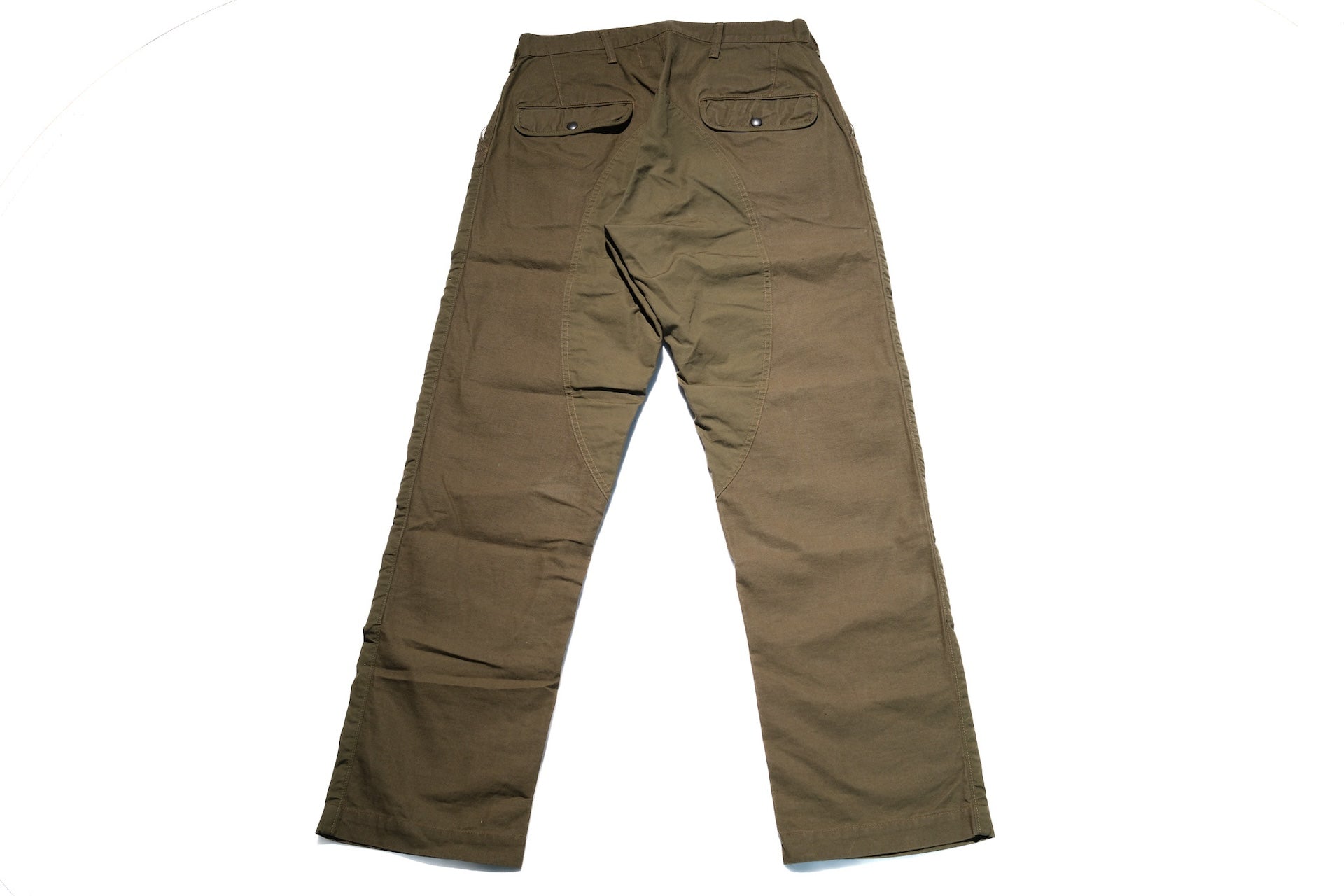 Freewheelers "Field Cruiser" Lightweight Duck Canvas Trousers (Olive Drab)