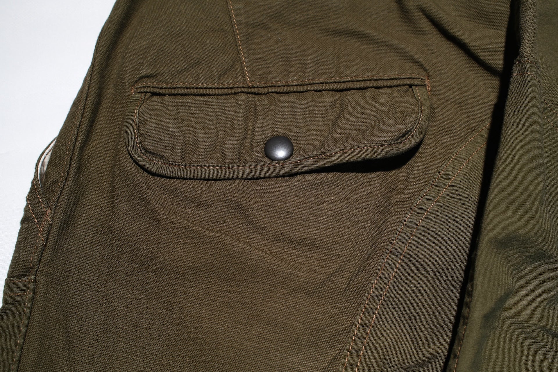 Freewheelers "Field Cruiser" Lightweight Duck Canvas Trousers (Olive Drab)