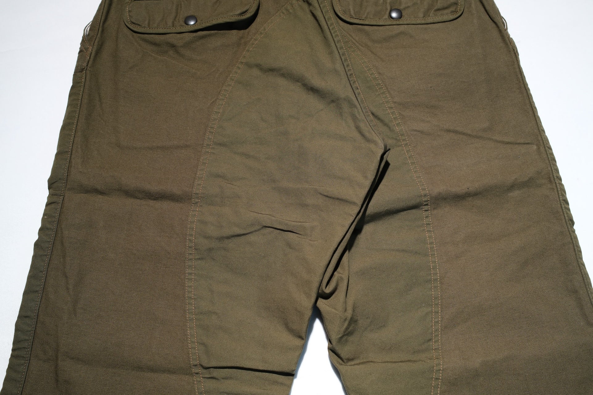 Freewheelers "Field Cruiser" Lightweight Duck Canvas Trousers (Olive Drab)