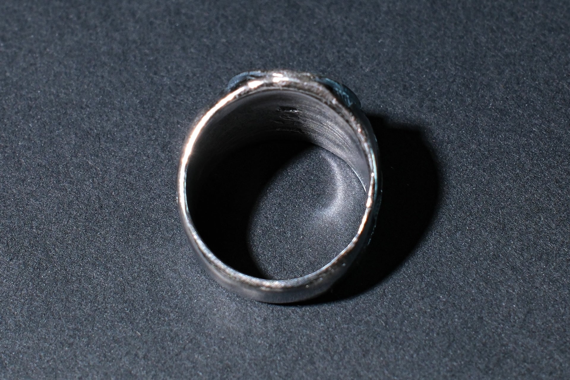 First Arrow's 20mm “VFSW” Silver Ring with 18K Gold Emblem (R-131)