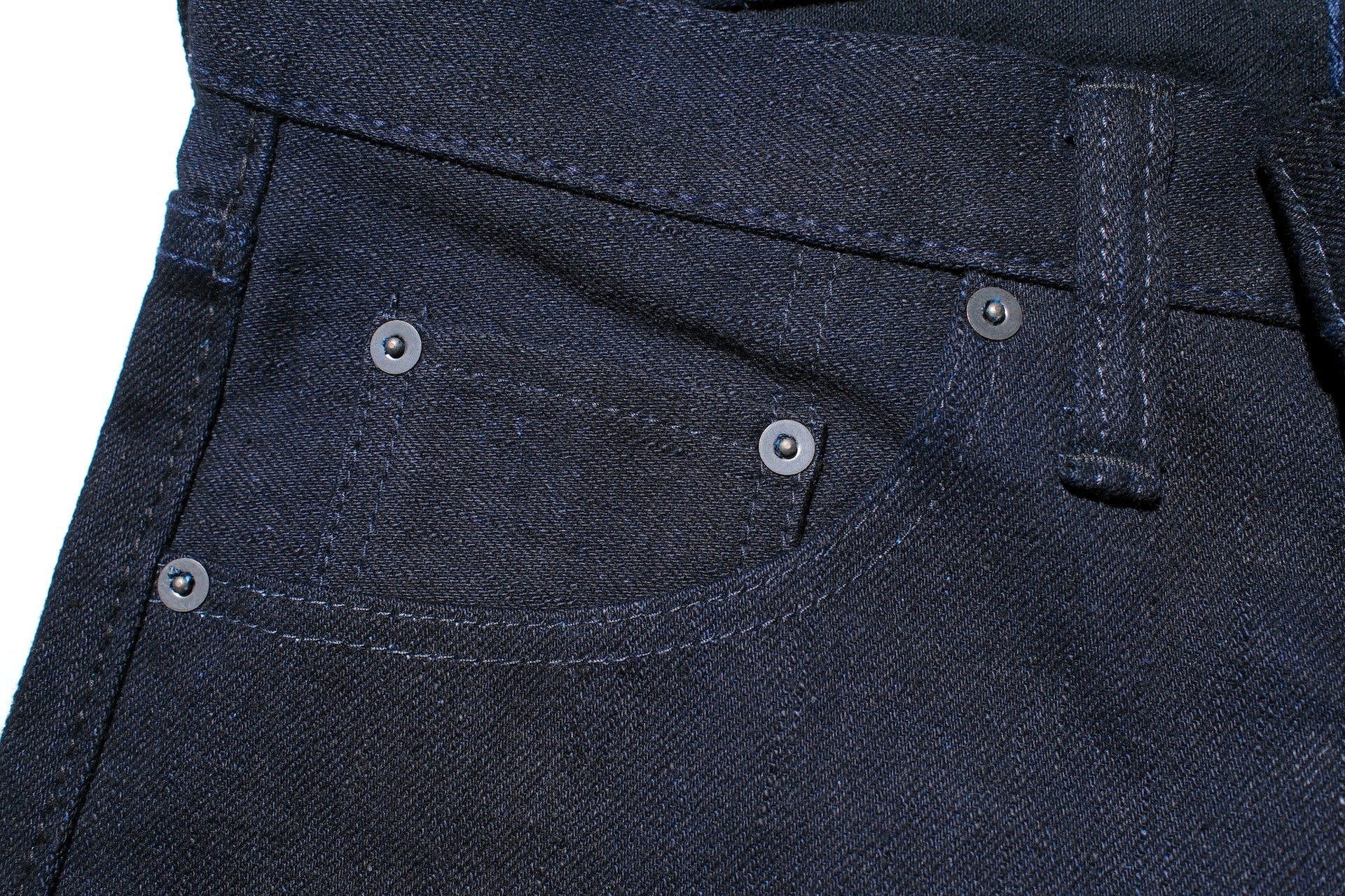 Pure Blue Japan 14oz XX-013-IDBK "Midnight Indigo" Denim (Slim Tapered fit)