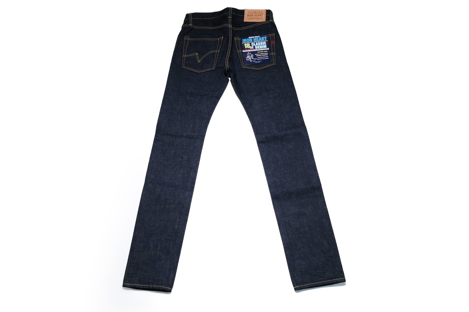 Iron Heart 777S-18 18oz Denim (Super Slim Tapered fit)