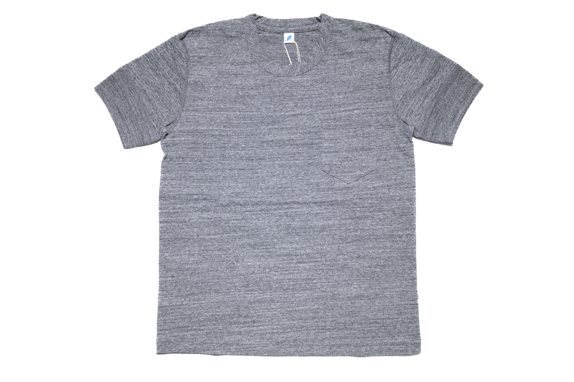 Pure Blue Japan 6.5oz "Signature" Pocket Tee (Dark Heather Gray)