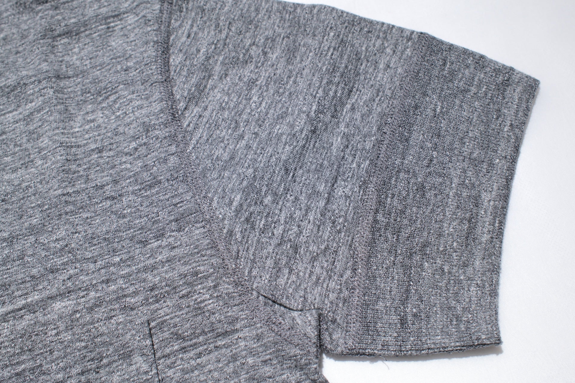 Pure Blue Japan 6.5oz "Signature" Pocket Tee (Dark Heather Gray)