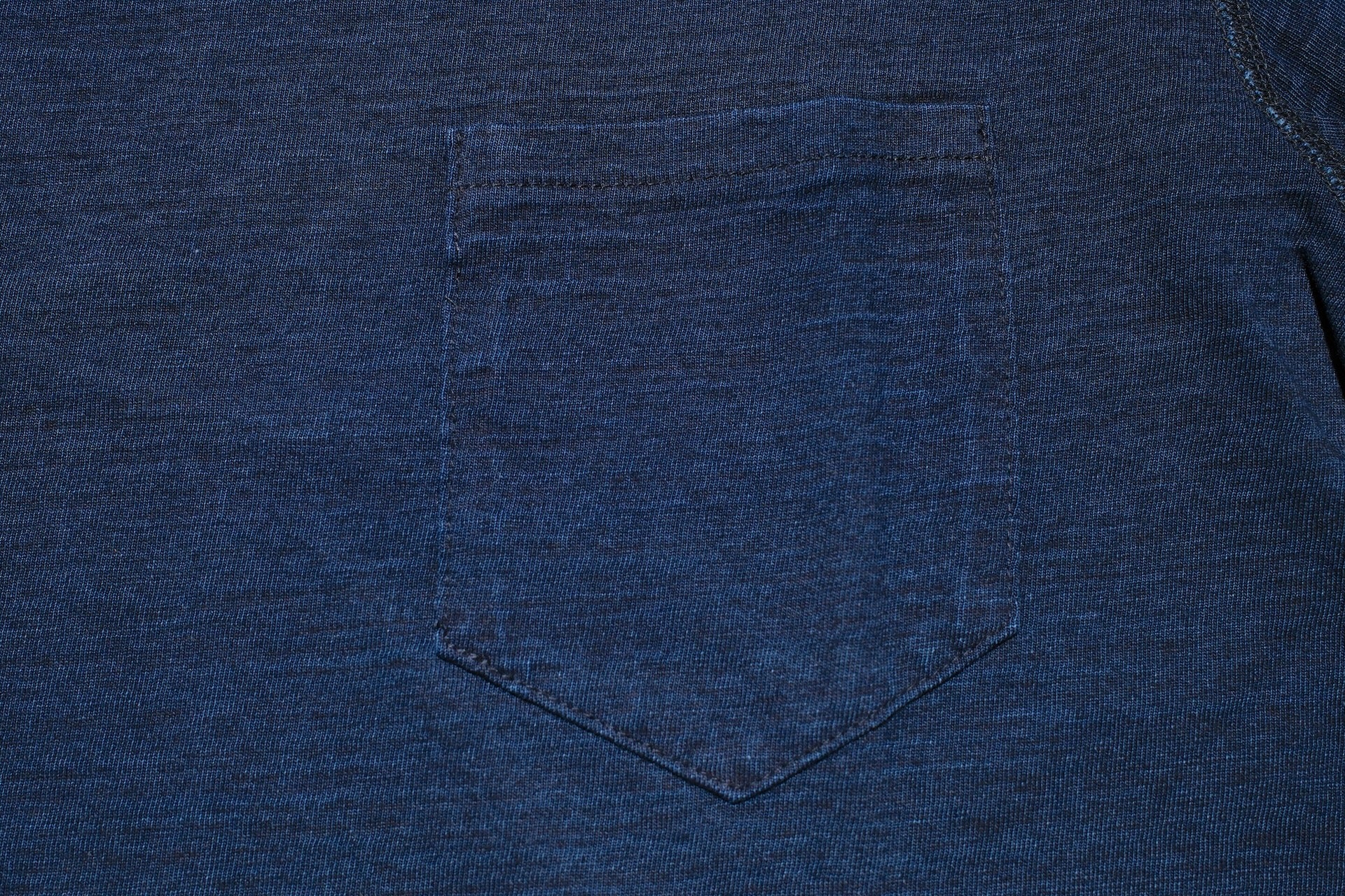 Pure Blue Japan 6.5oz "Signature" Pocket Tee (Grand Indigo)