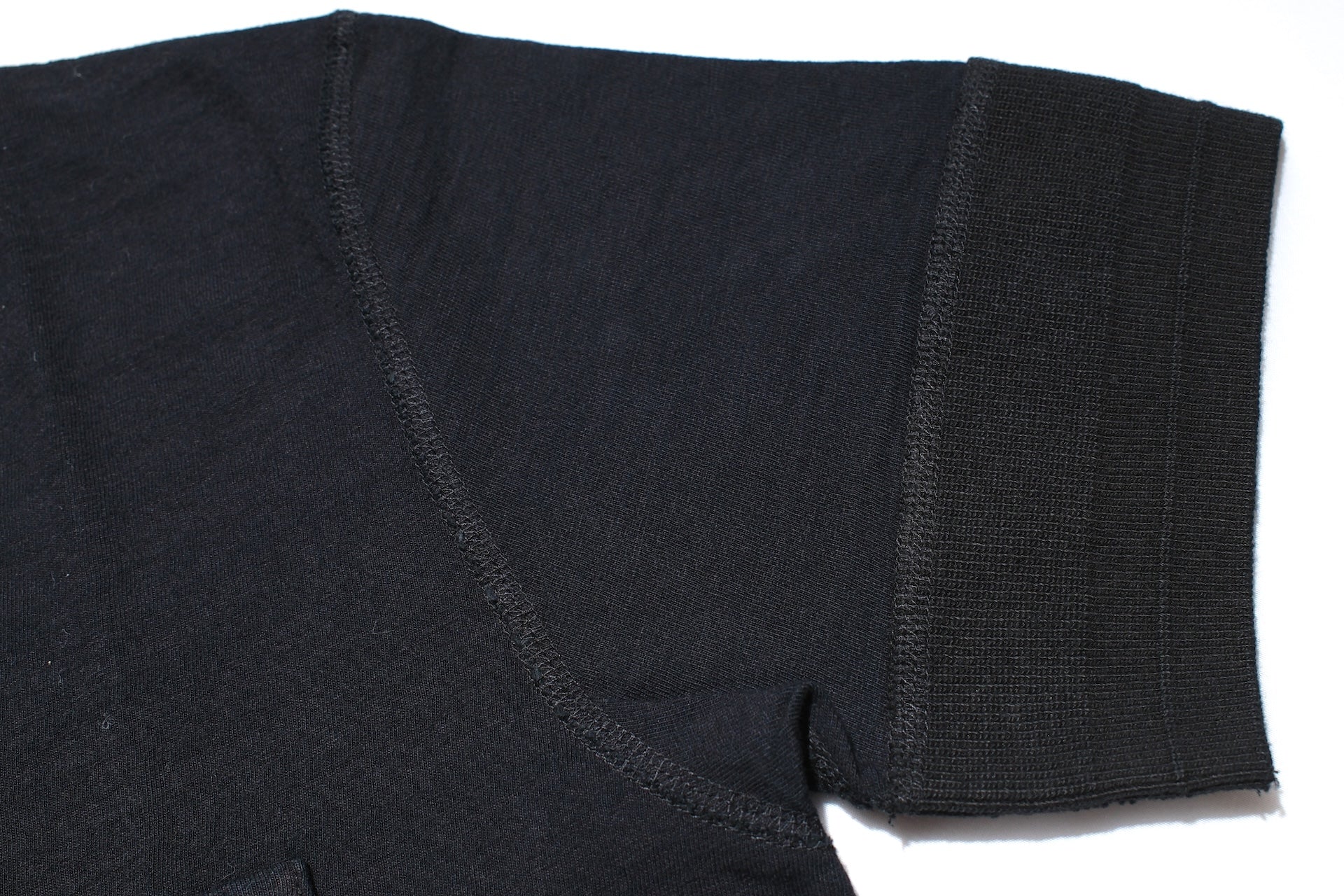 Pure Blue Japan 6.5oz "Signature" Pocket Tee (Indigo X Black)