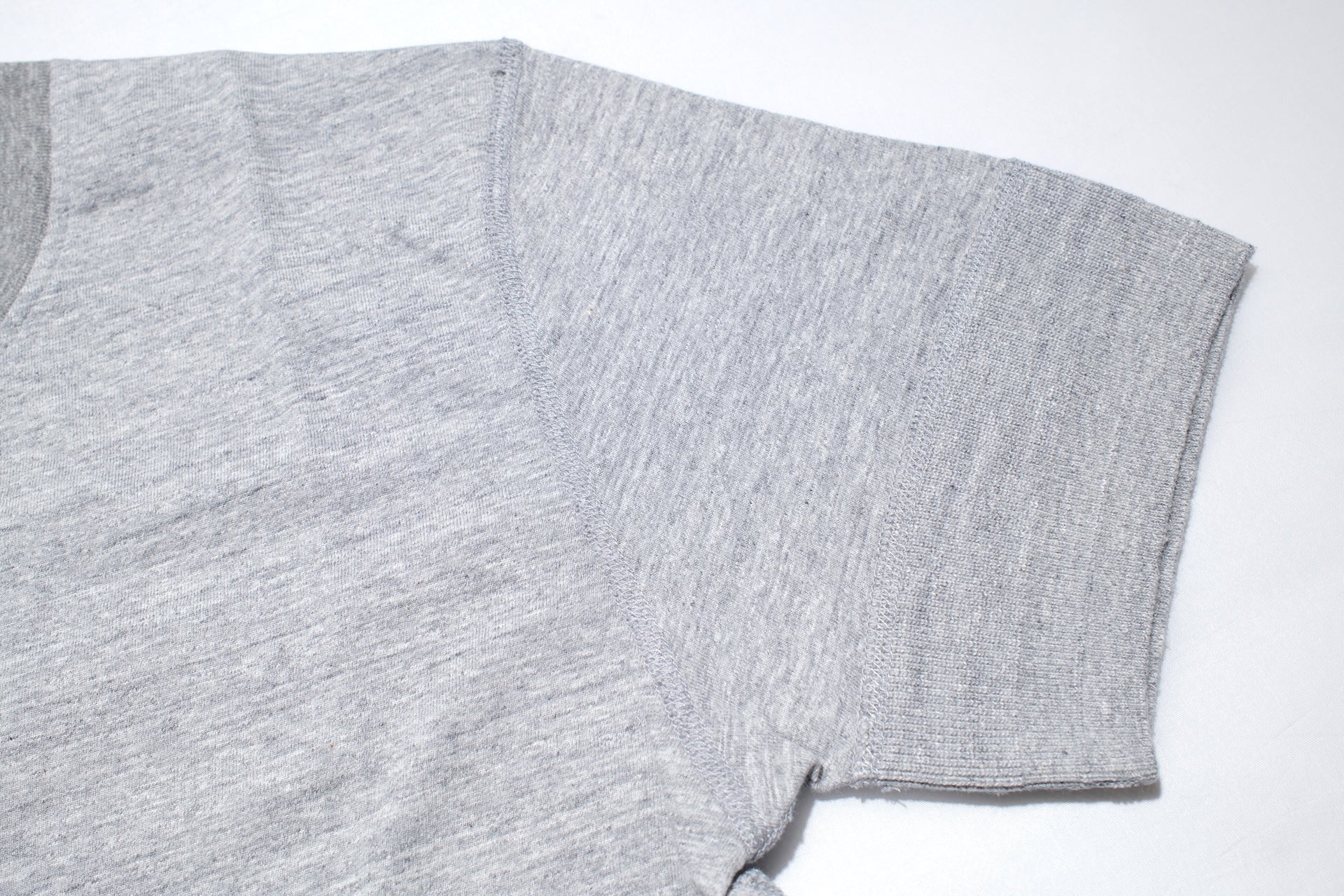 Pure Blue Japan 6.5oz "Signature" Henley Tee (Light Heather Gray)