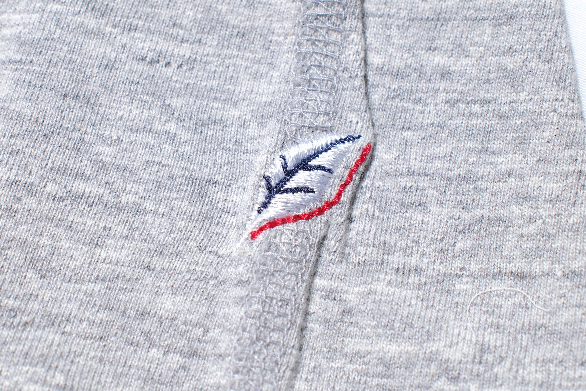 Pure Blue Japan 6.5oz "Signature" Henley Tee (Light Heather Gray)