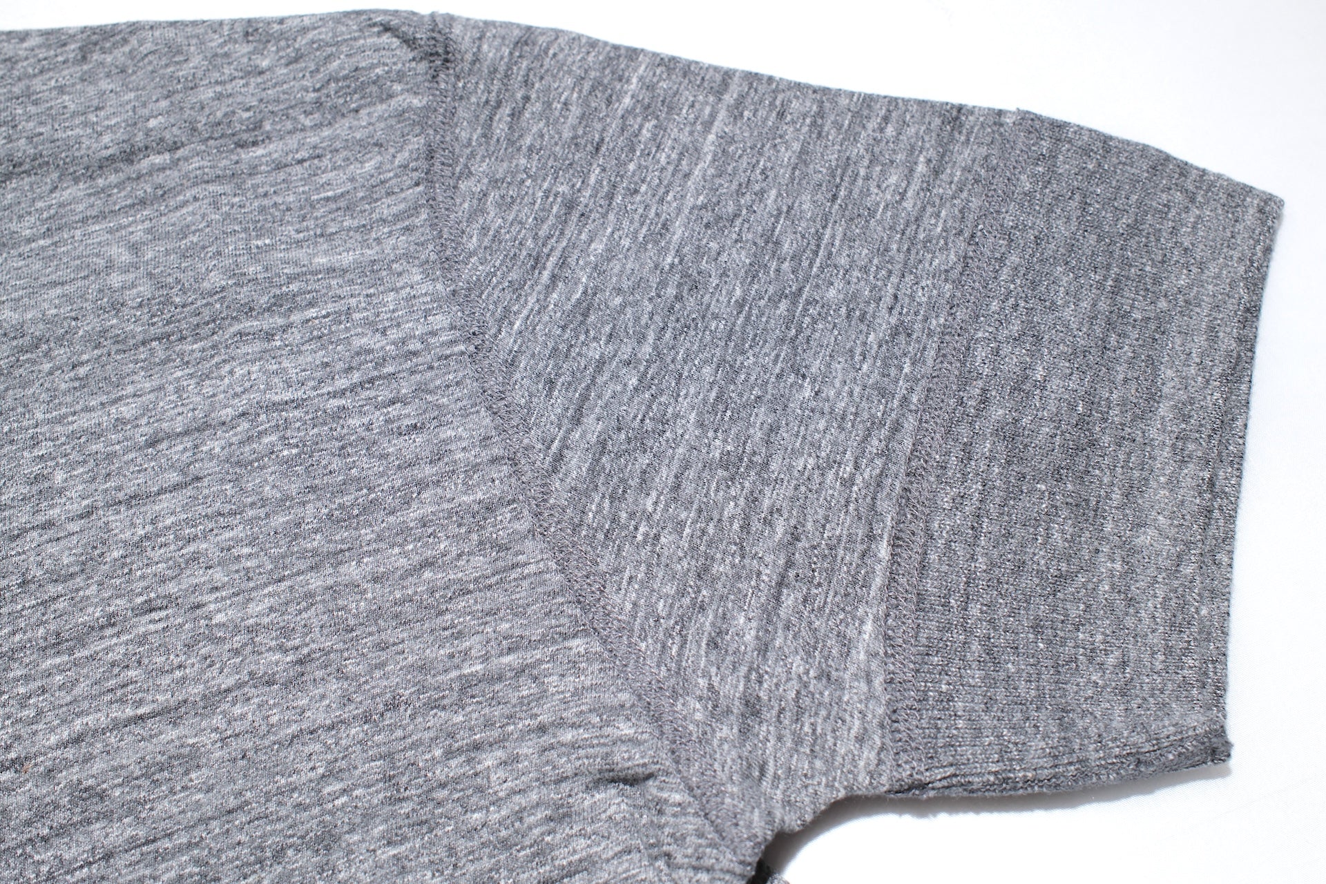Pure Blue Japan 6.5oz "Signature" Henley Tee (Dark Heather Gray)