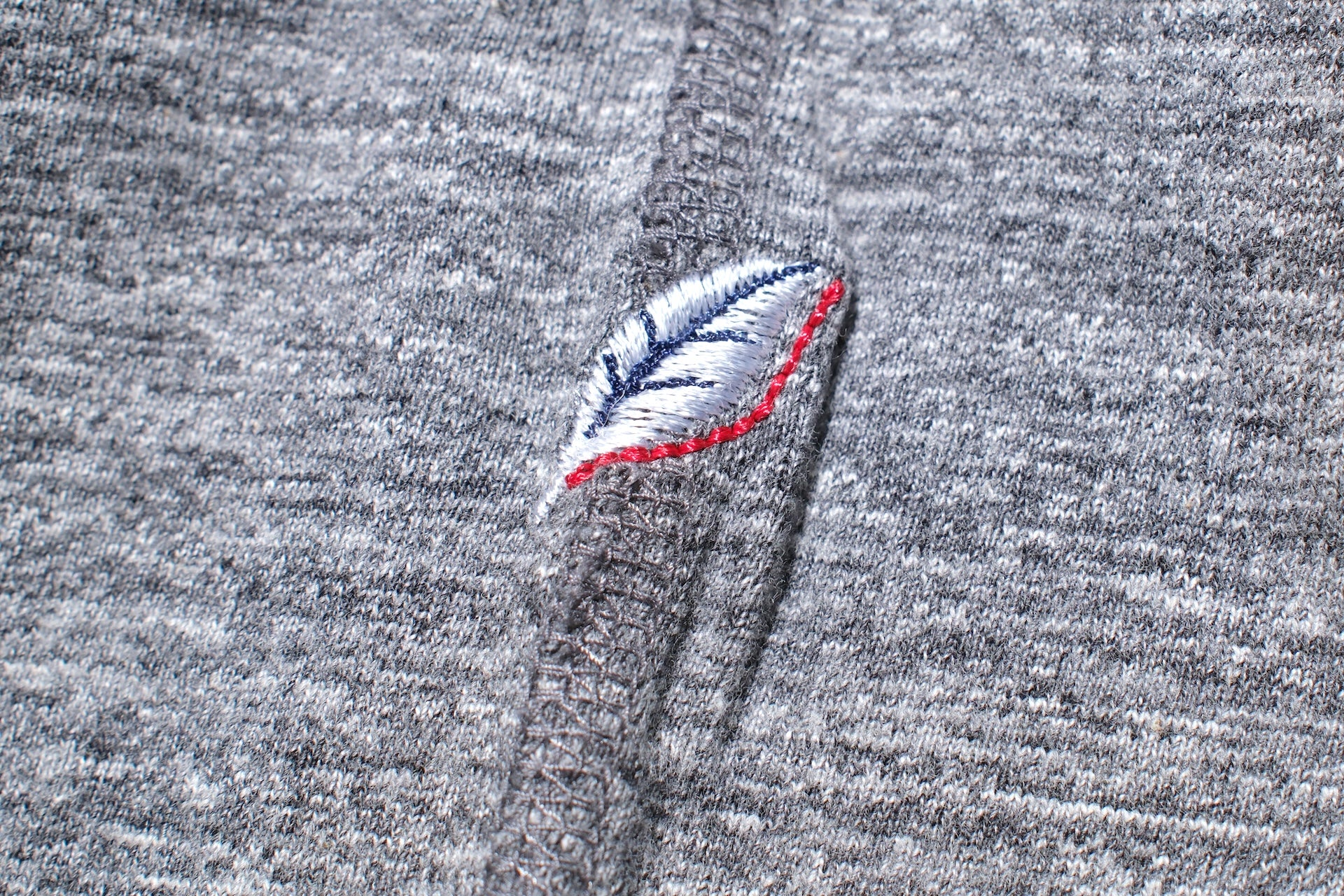 Pure Blue Japan 6.5oz "Signature" Henley Tee (Dark Heather Gray)