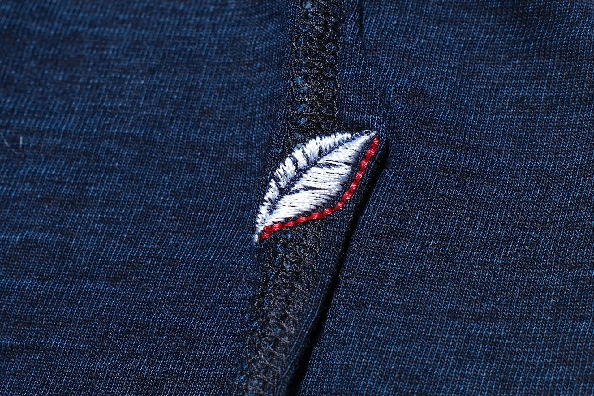 Pure Blue Japan 6.5oz "Signature" Henley Tee (Grand Indigo)